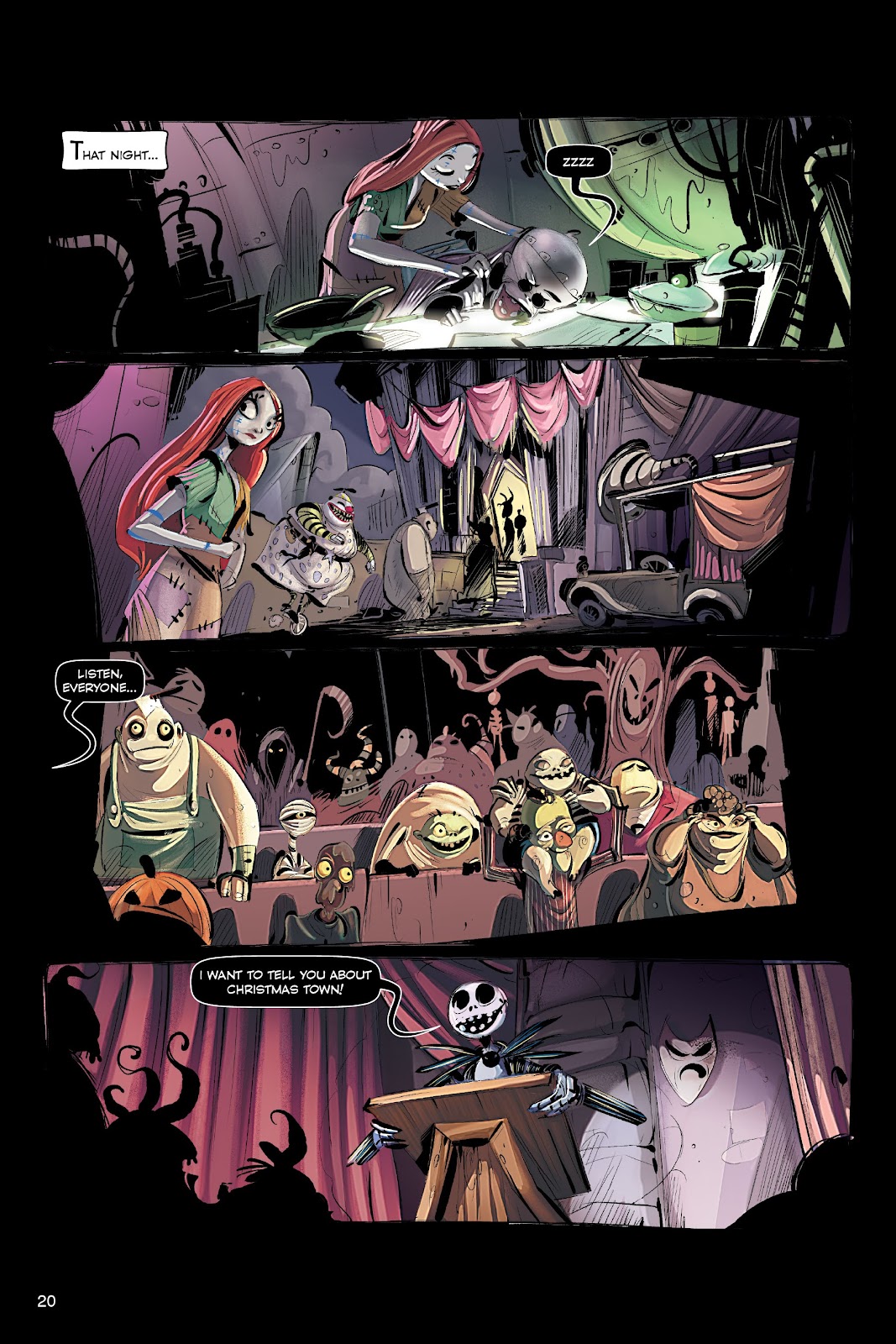 Disney The Nightmare Before Christmas: The Story of the Movie in Comics issue Full - Page 19