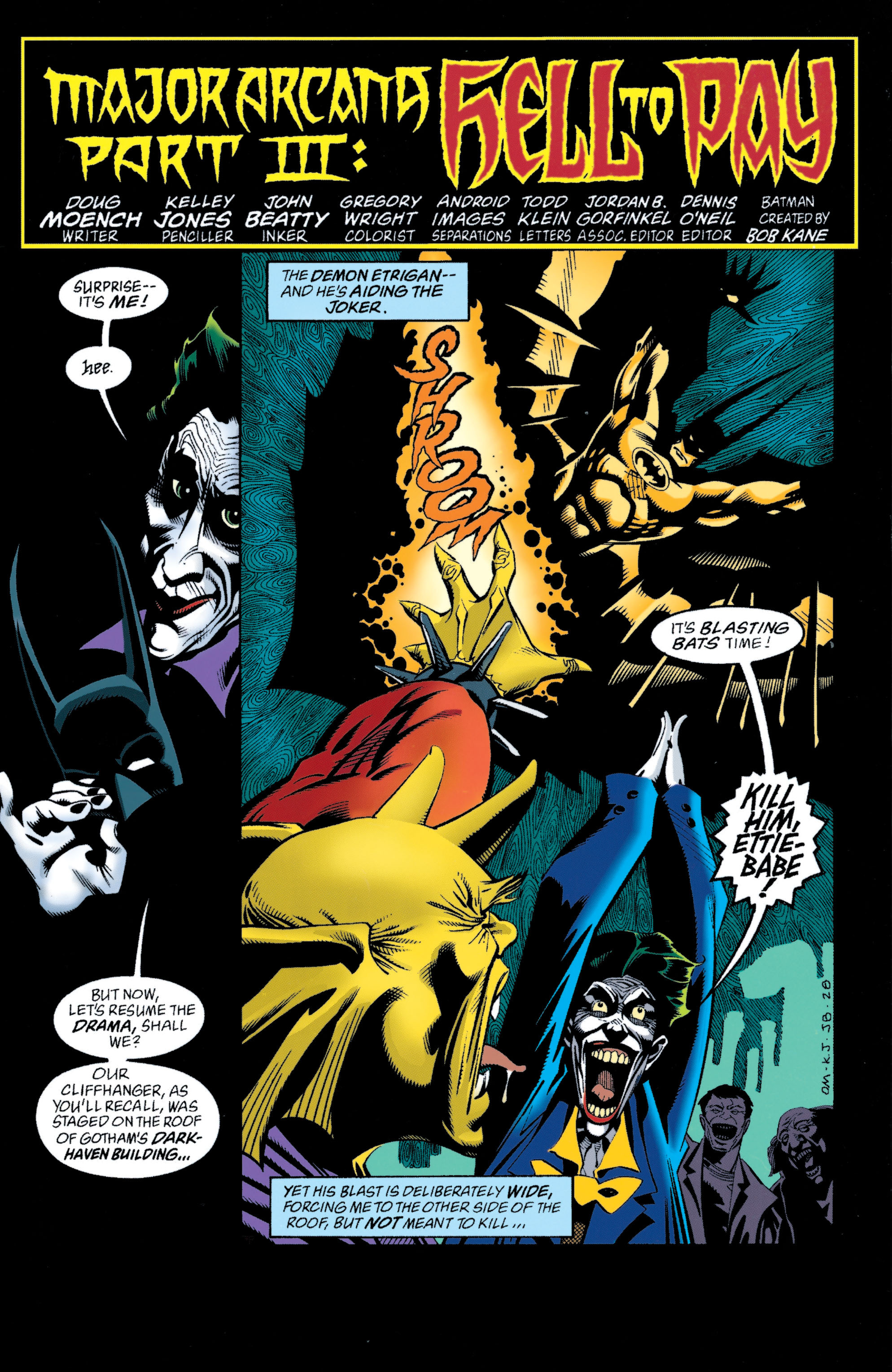 Read online Batman (1940) comic -  Issue #546 - 2