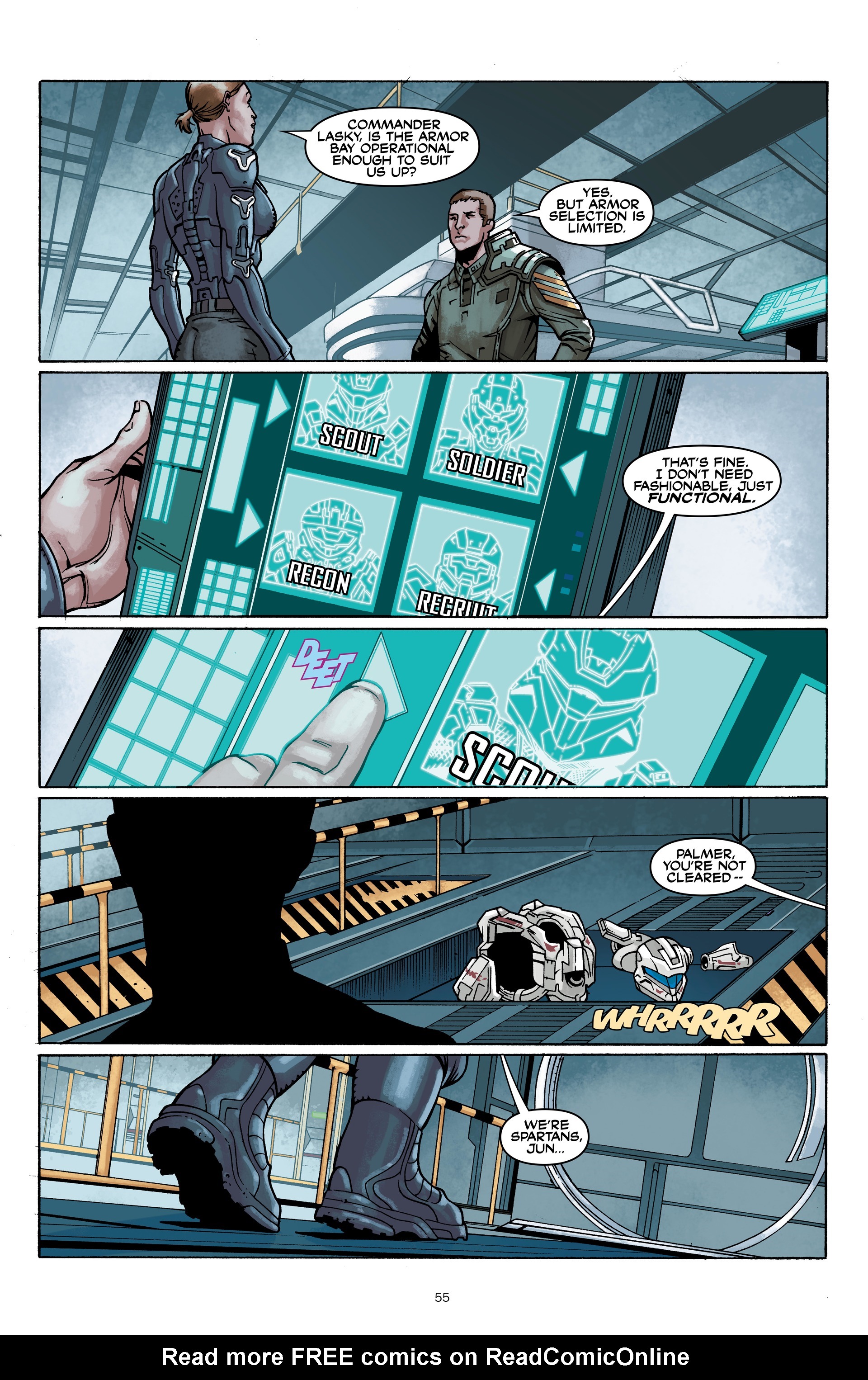 Read online Halo: Initiation and Escalation comic -  Issue # TPB (Part 1) - 55