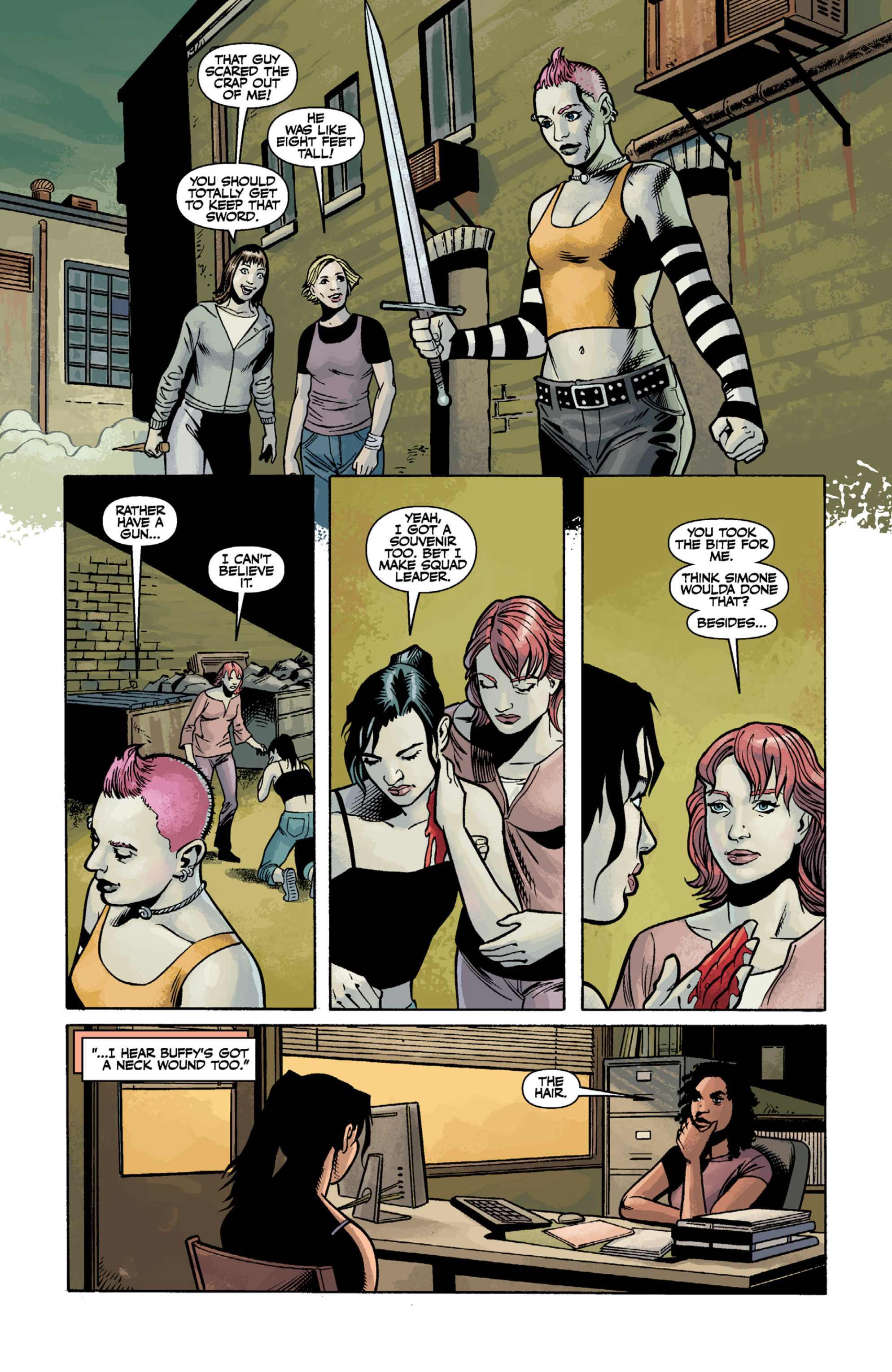 Read online Buffy the Vampire Slayer Season Eight comic -  Issue # _TPB 1 - The Long Way Home - 110