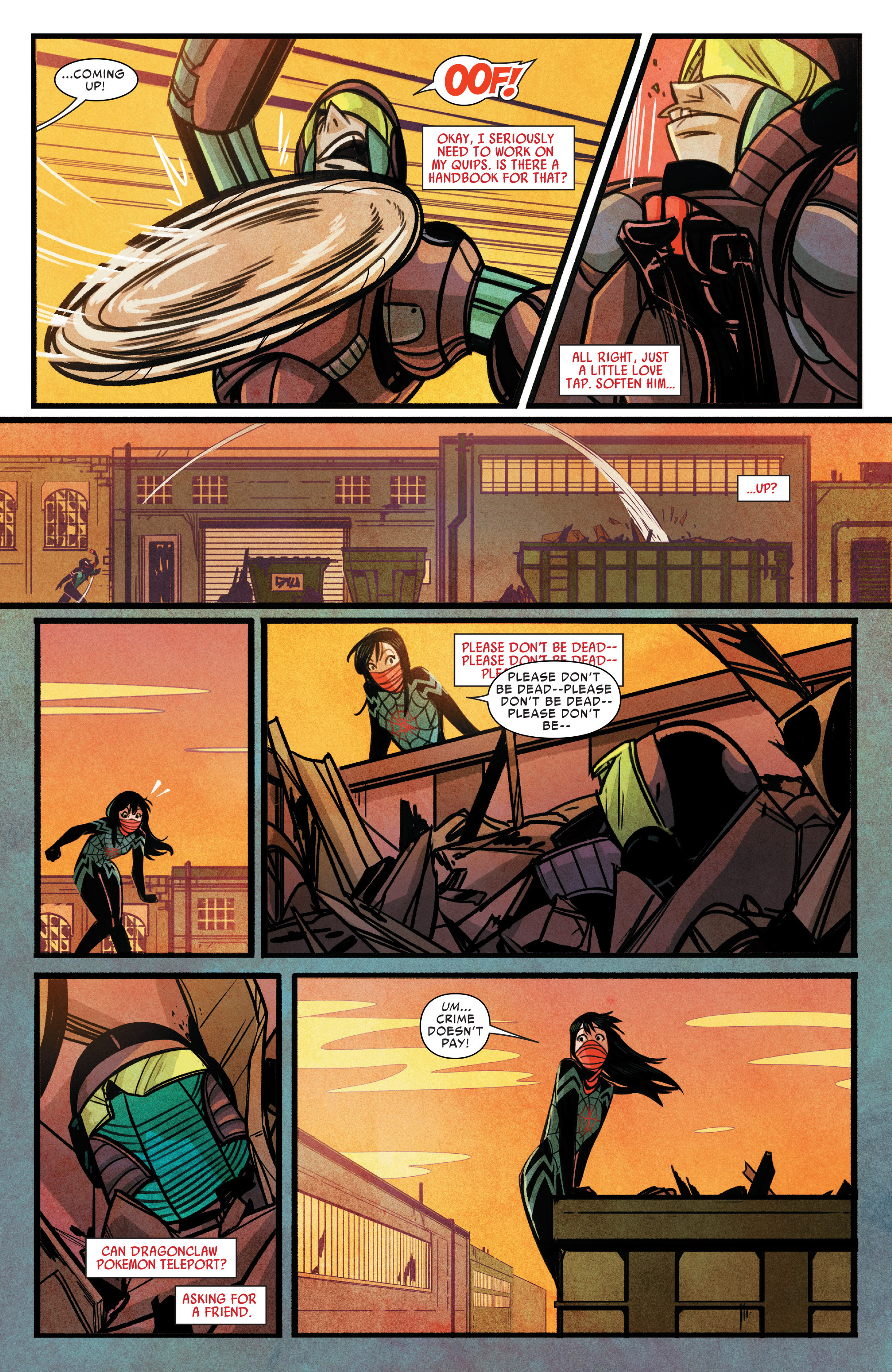 Read online Silk (2015) comic -  Issue #1 - 13