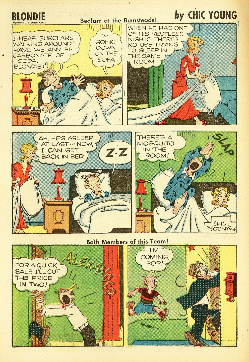 Read online Blondie Comics (1947) comic -  Issue #8 - 29