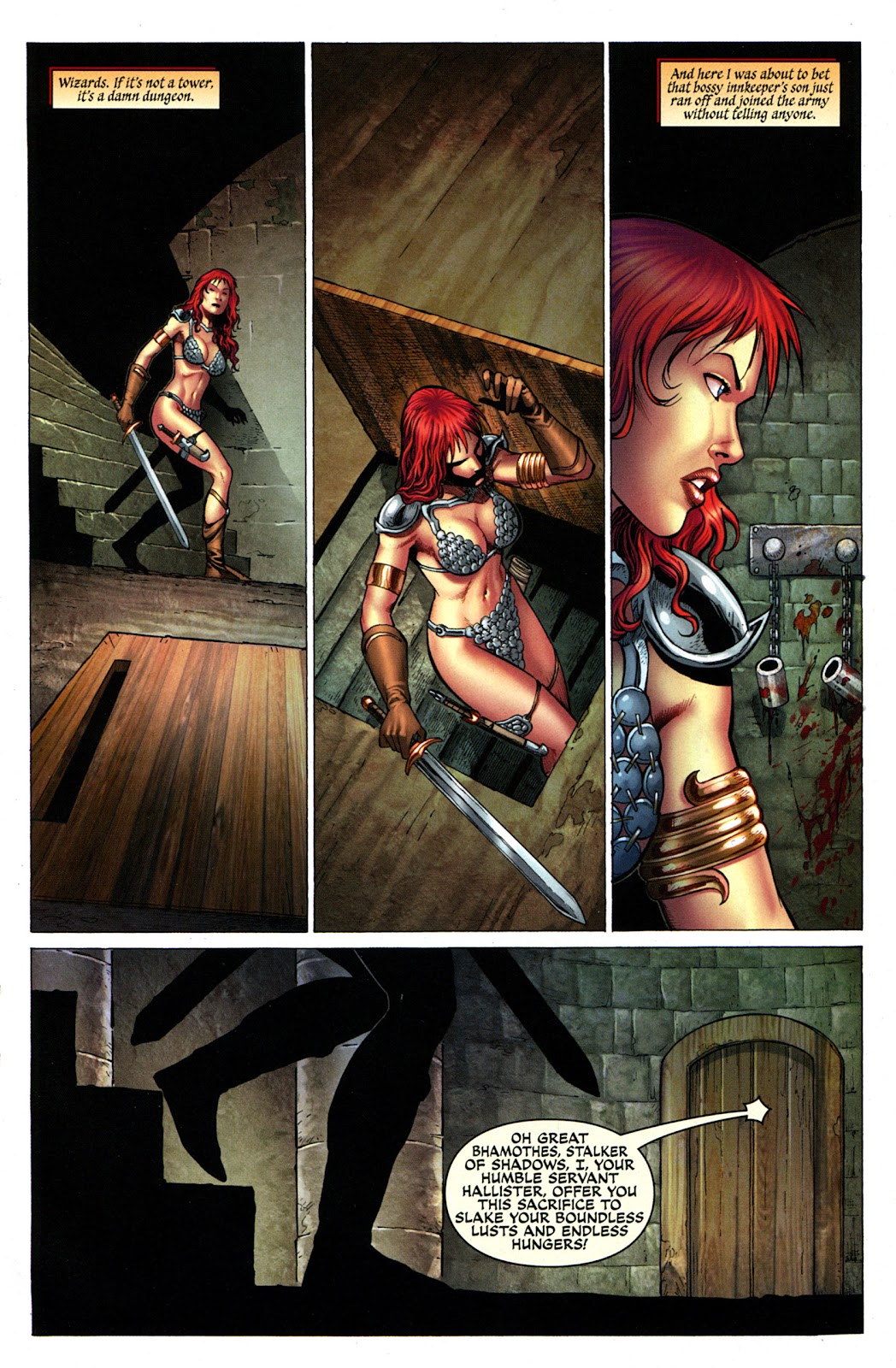 Red Sonja: Blue issue Full - Page 10