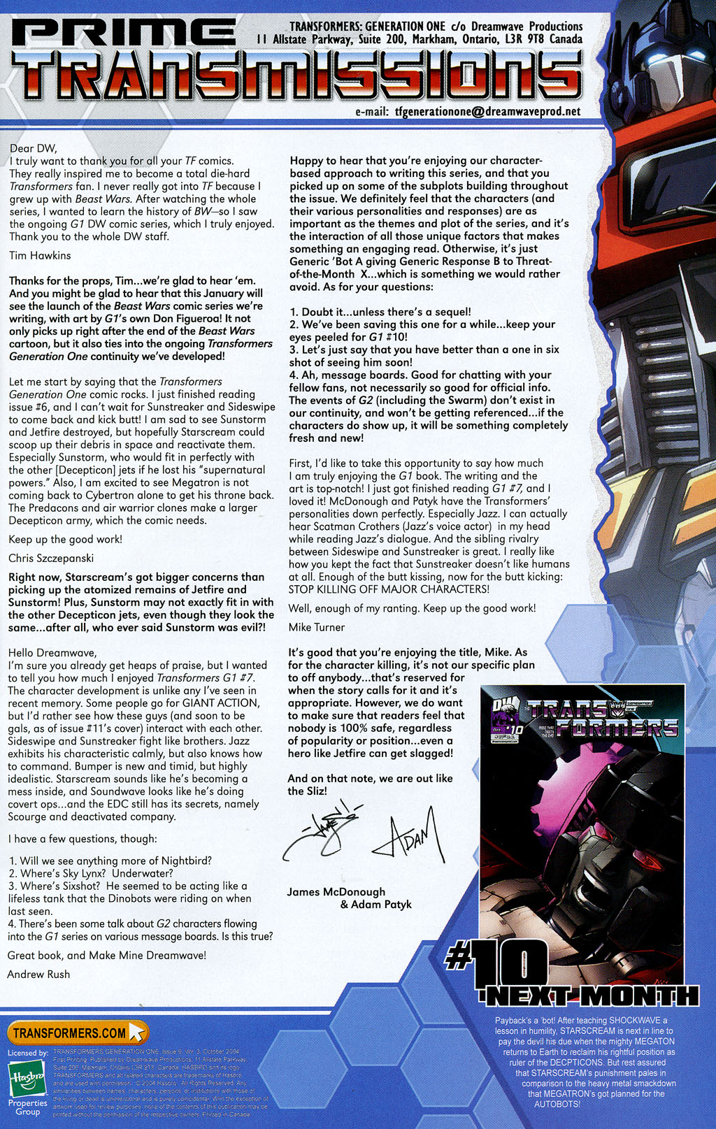 Read online Transformers: Generation 1 (2004) comic -  Issue #9 - 24
