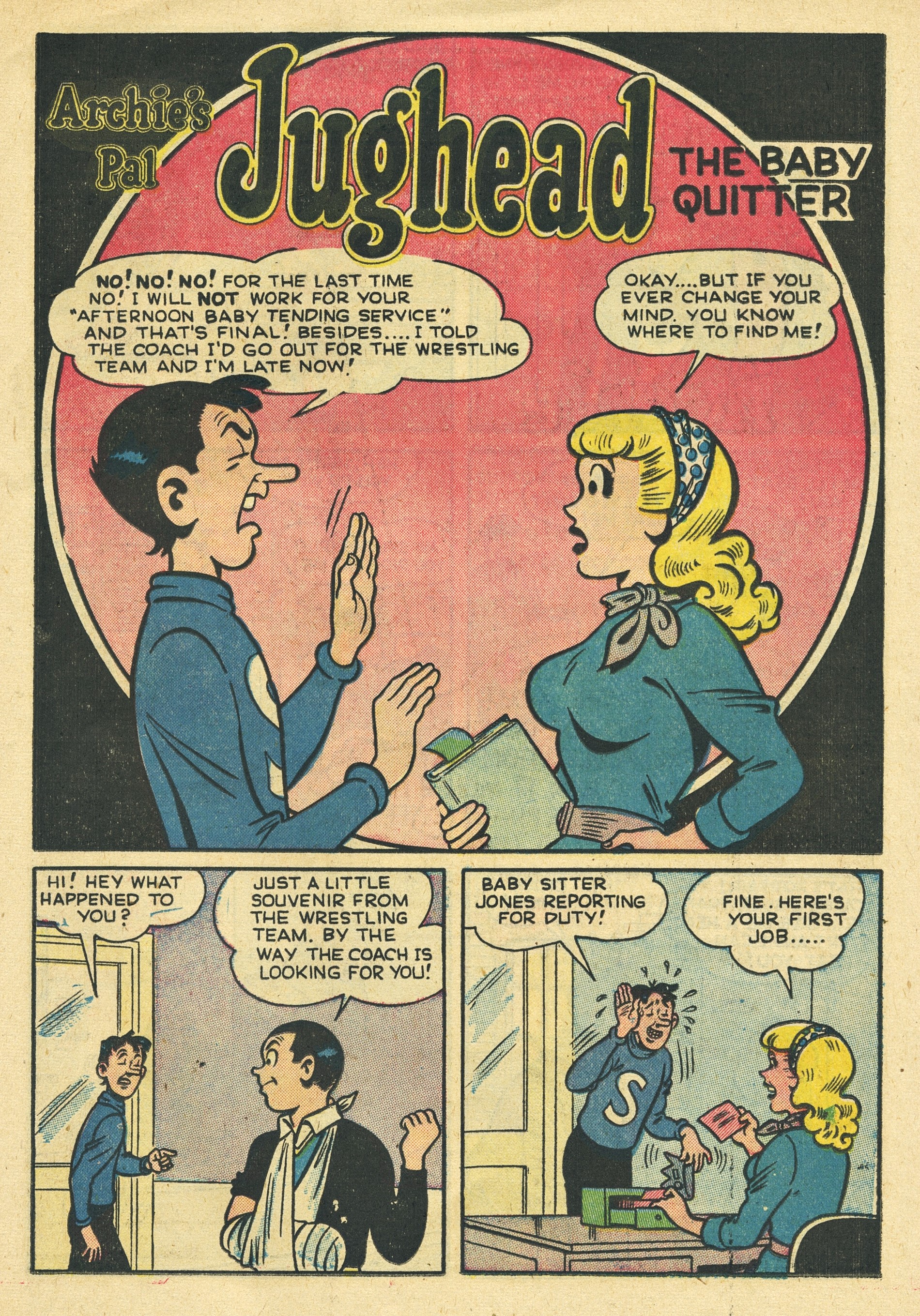 Read online Archie's Pal Jughead comic -  Issue #7 - 11
