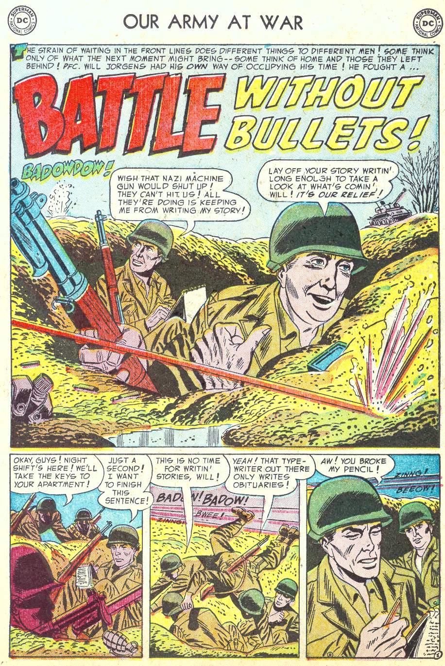 Read online Our Army at War (1952) comic -  Issue #17 - 19