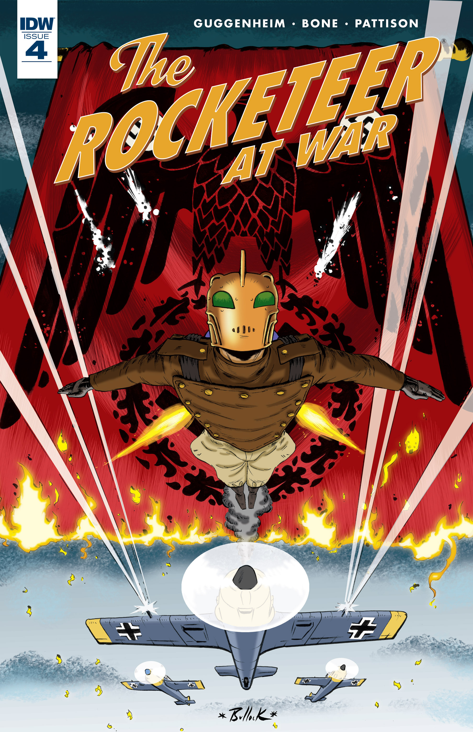 Read online The Rocketeer at War comic -  Issue #4 - 1