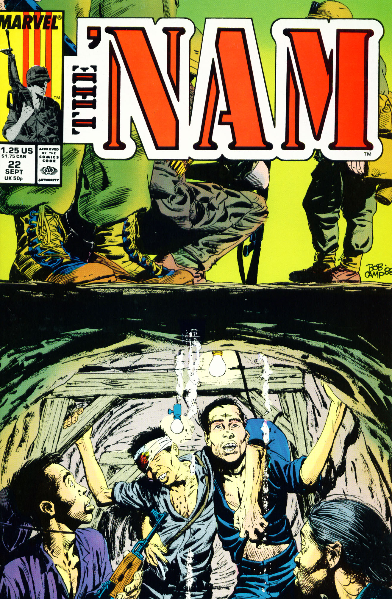 Read online The 'Nam comic -  Issue #22 - 1