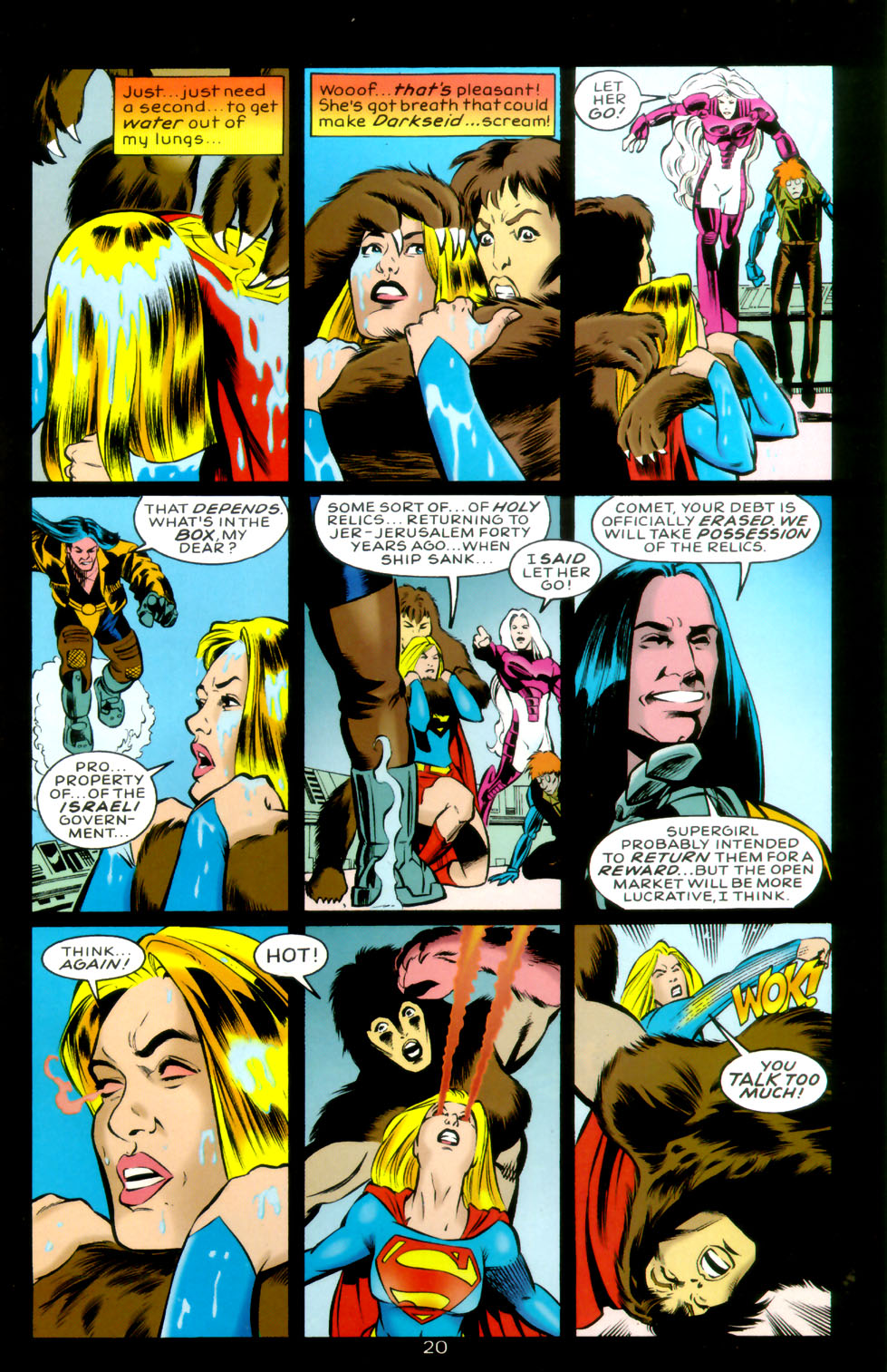 Read online Supergirl (1996) comic -  Issue #22 - 21
