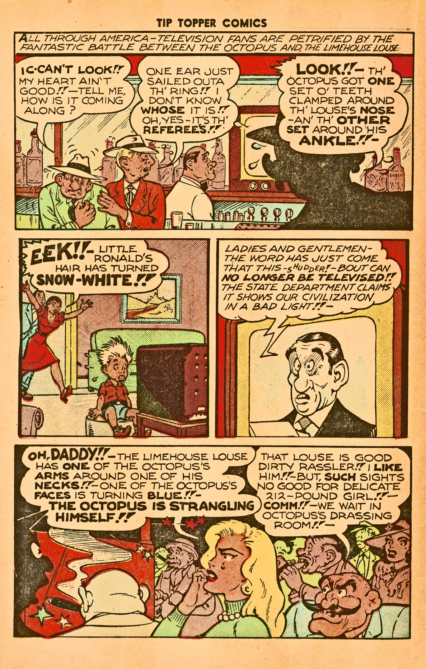Read online Tip Topper Comics comic -  Issue #14 - 16