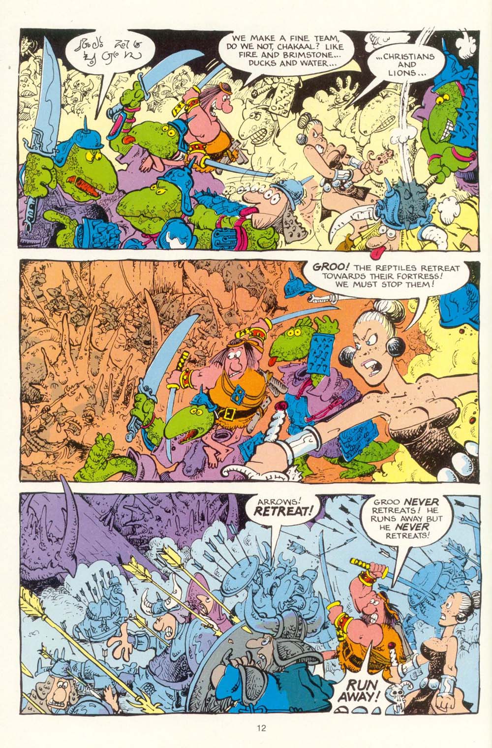 Read online Groo the Wanderer comic -  Issue #8 - 13