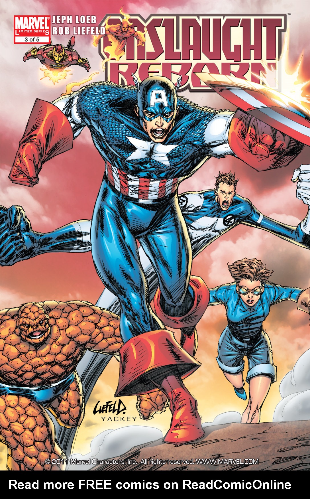 Read online Onslaught Reborn comic -  Issue #3 - 1