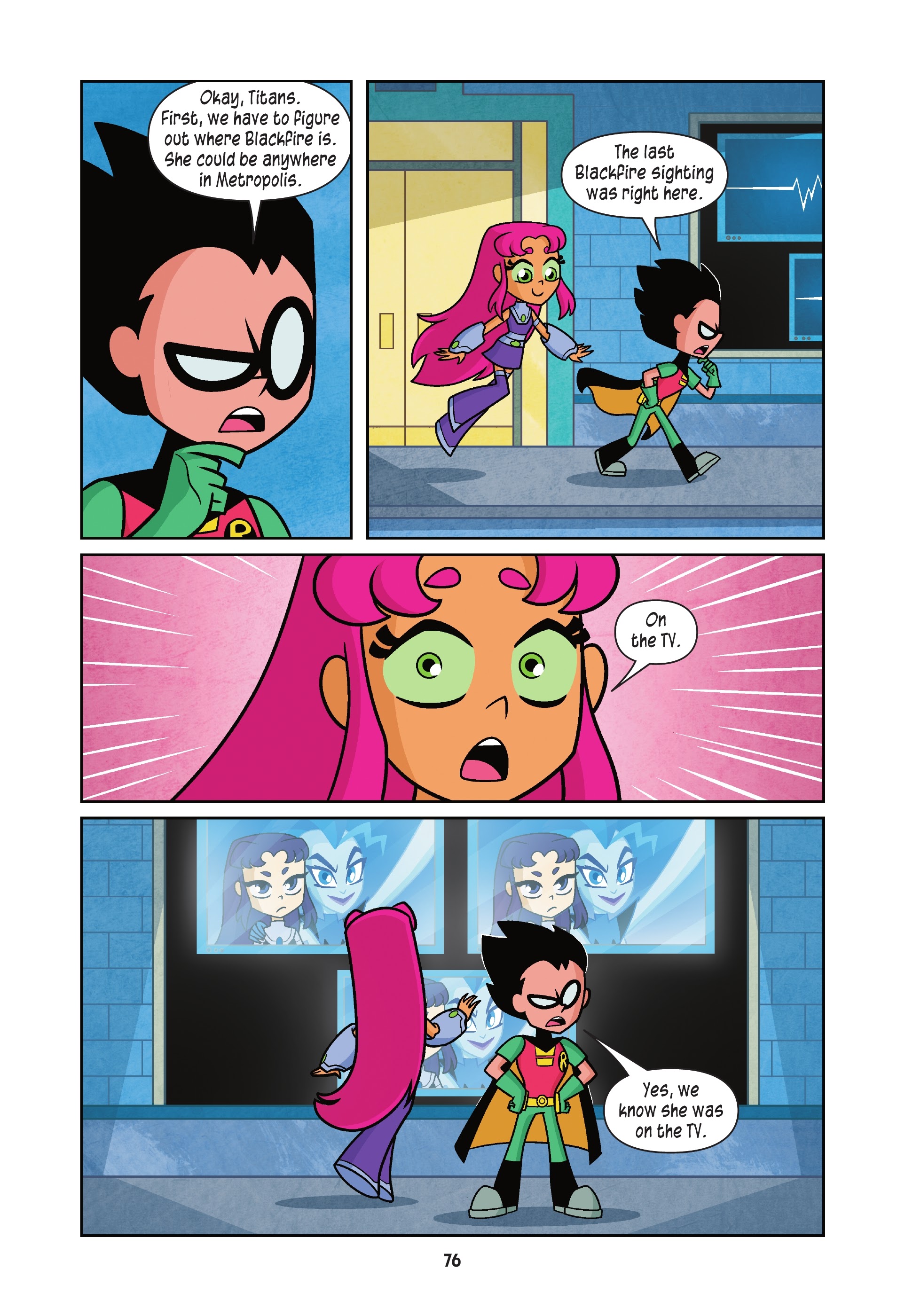 Read online Teen Titans Go!/DC Super Hero Girls: Exchange Students comic -  Issue # TPB (Part 1) - 75