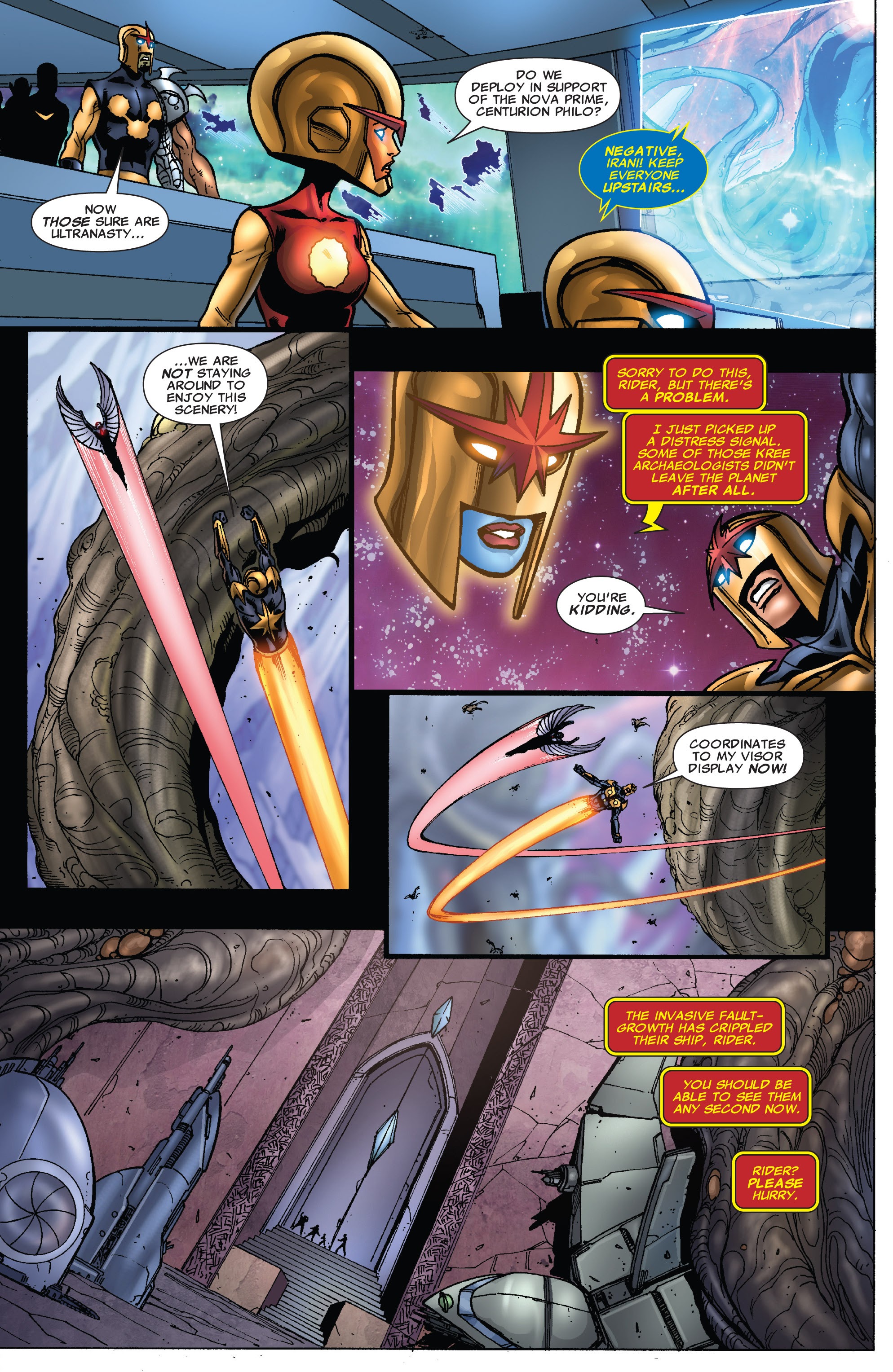 Read online Nova (2007) comic -  Issue #31 - 18