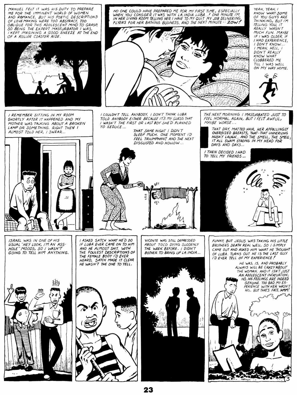 Read online Love and Rockets (1982) comic -  Issue #20 - 26