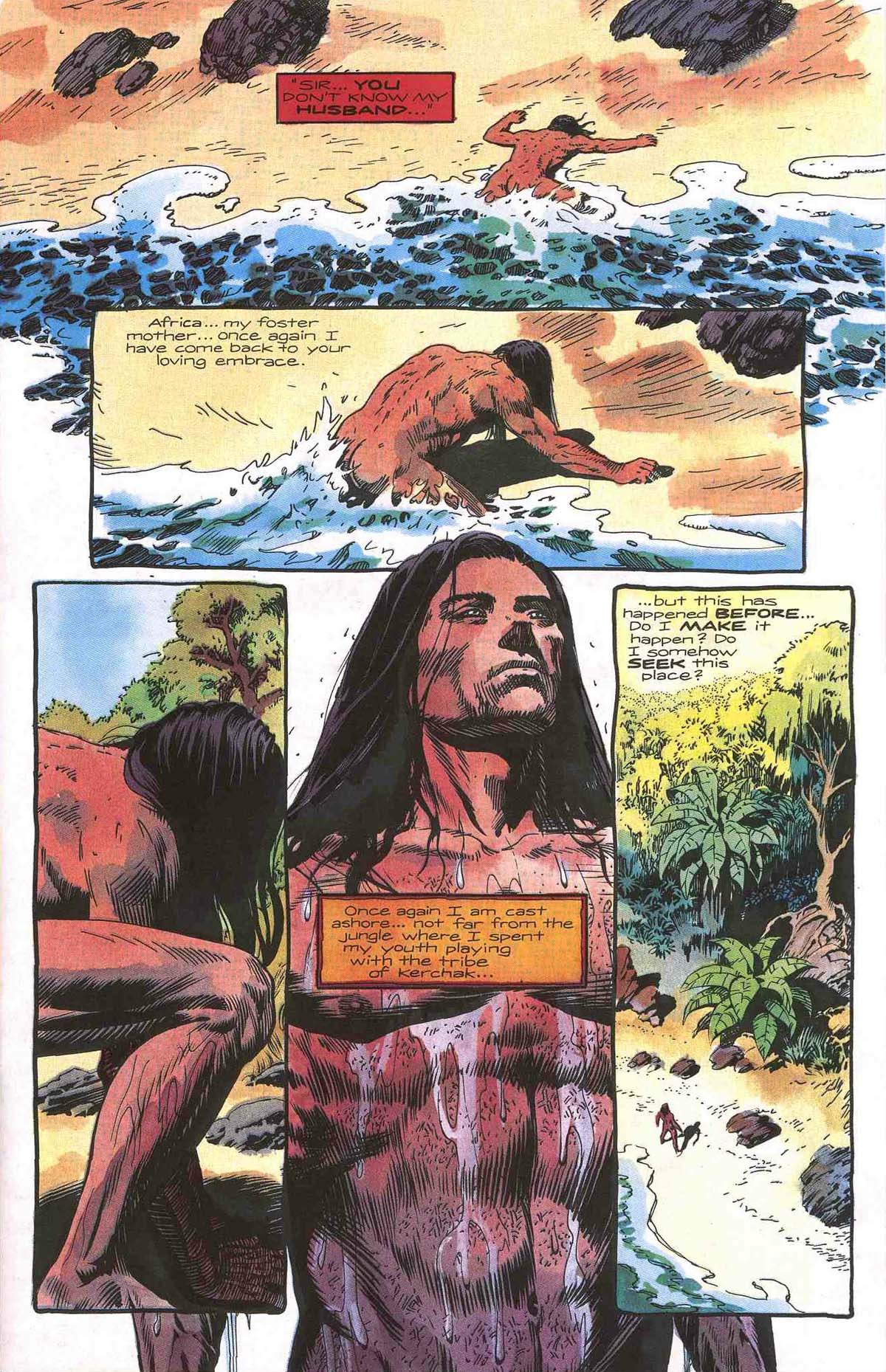 Read online Tarzan: The Beckoning comic -  Issue #3 - 9