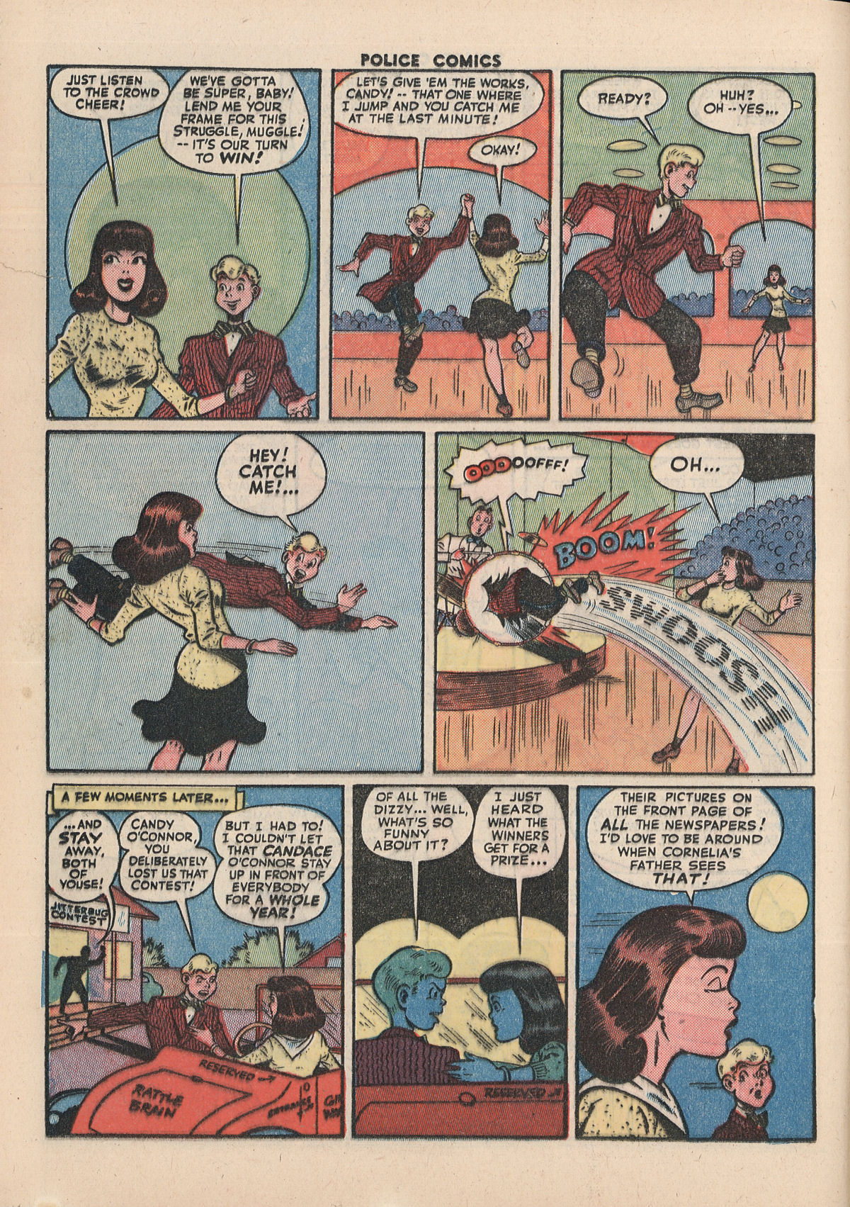 Read online Police Comics comic -  Issue #37 - 36