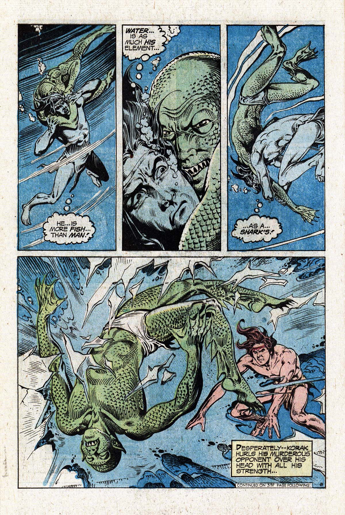 Read online Korak, Son of Tarzan (1972) comic -  Issue #59 - 12