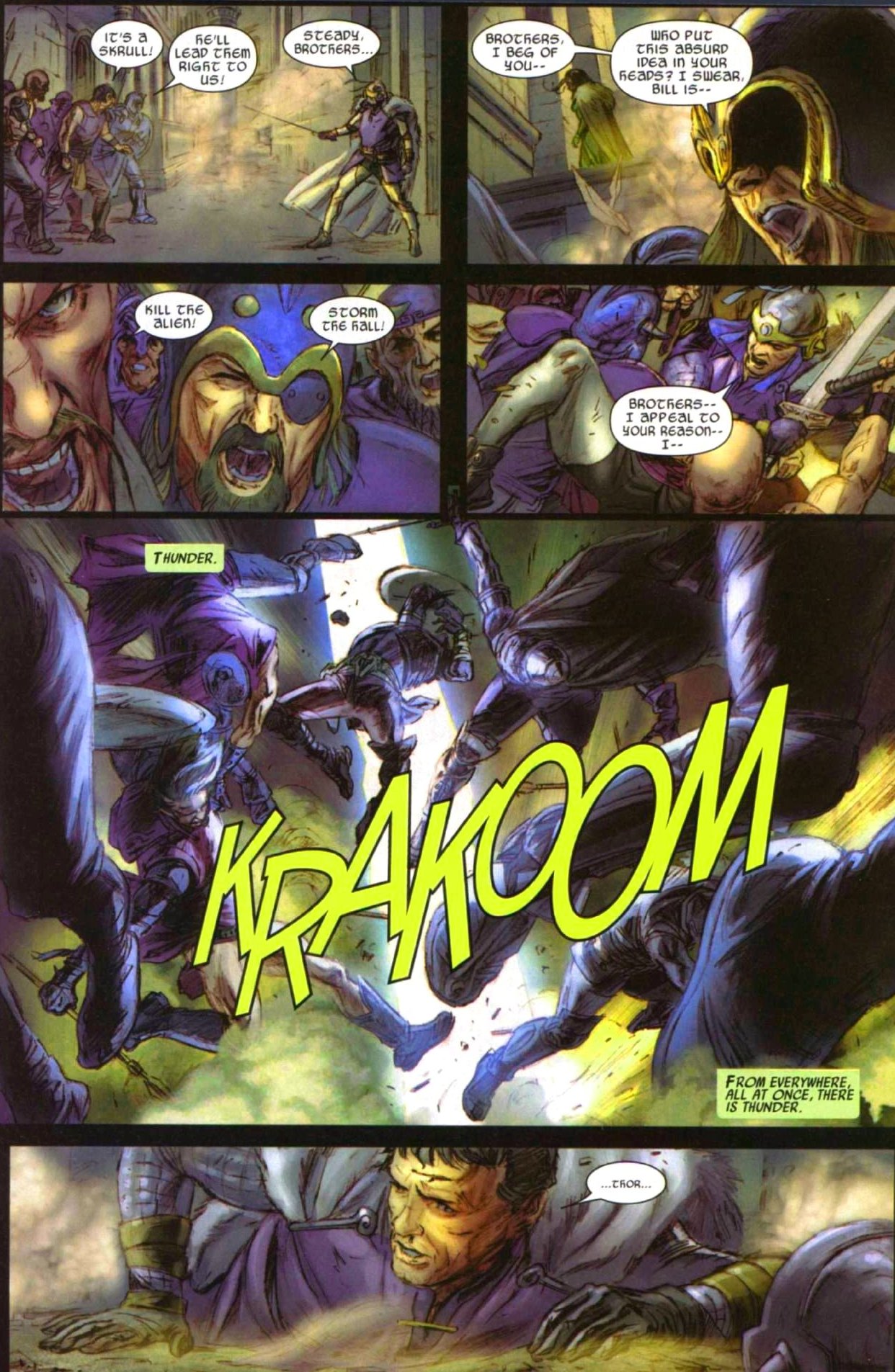 Read online Secret Invasion: Thor comic -  Issue #1 - 16