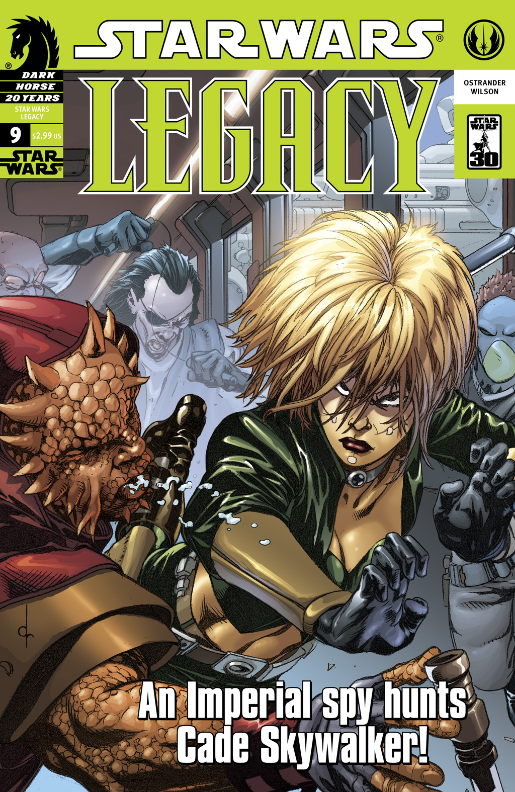 Read online Star Wars: Legacy (2006) comic -  Issue #9 - 1