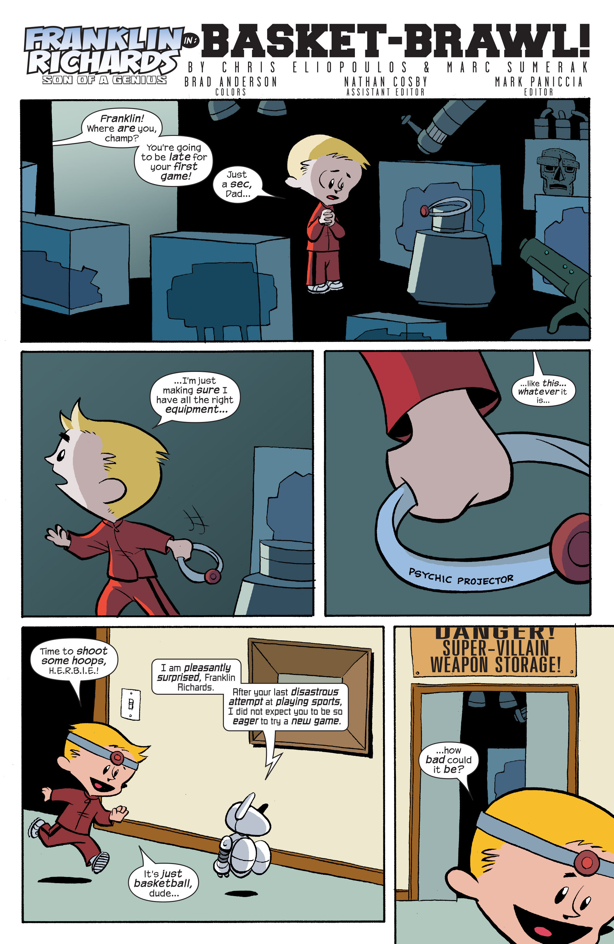 Read online Franklin Richards: March Madness comic -  Issue # Full - 23