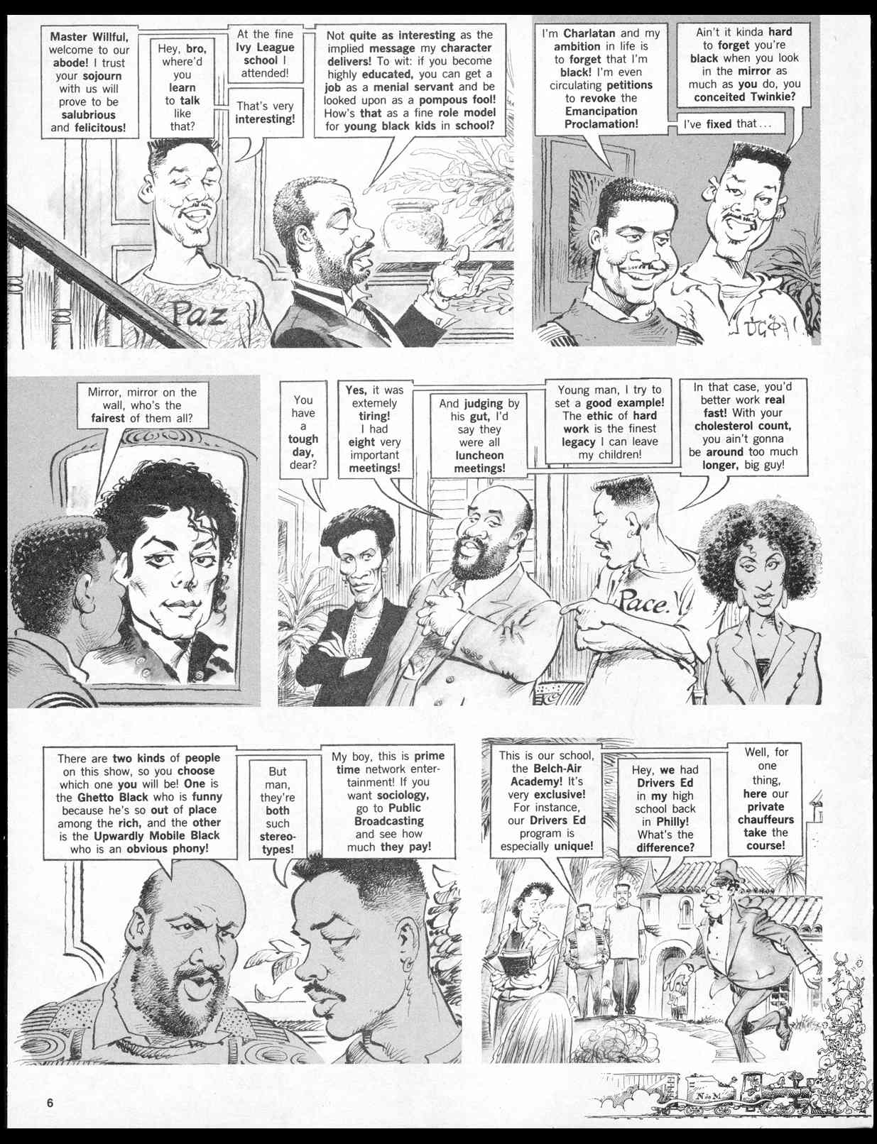 Read online MAD comic -  Issue #303 - 9