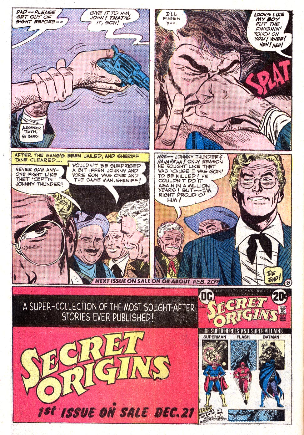 Read online Johnny Thunder comic -  Issue #1 - 32