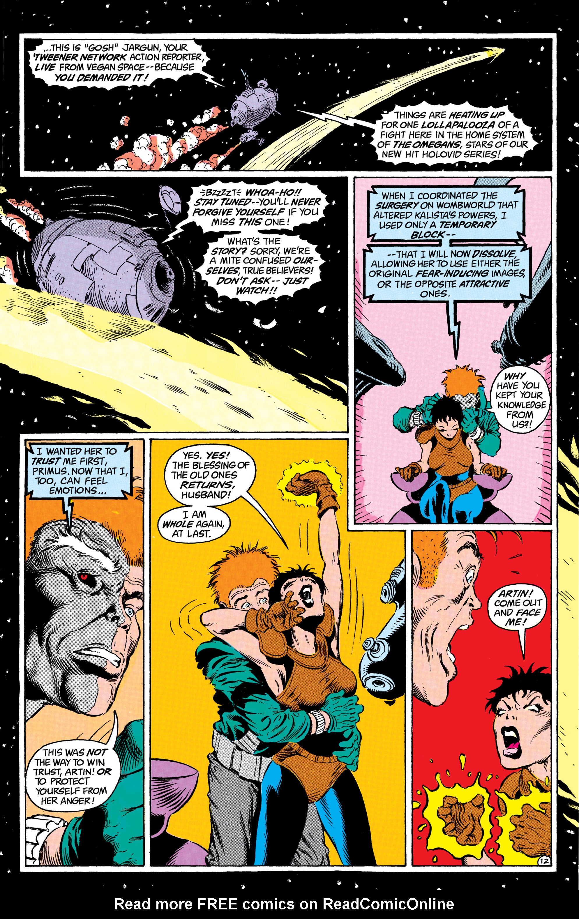 Read online The Omega Men (1983) comic -  Issue #35 - 13