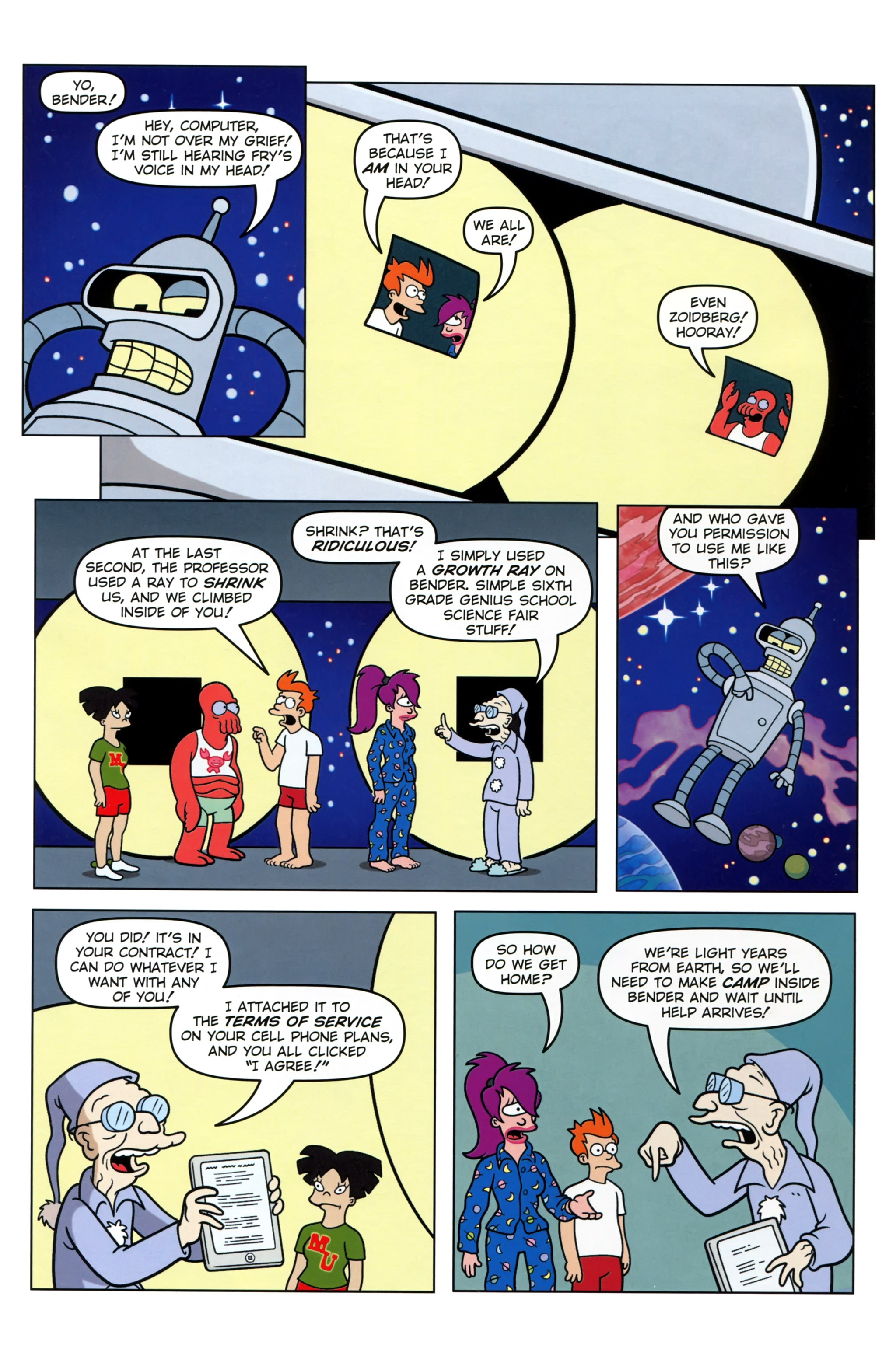 Read online Futurama Comics comic -  Issue #75 - 7