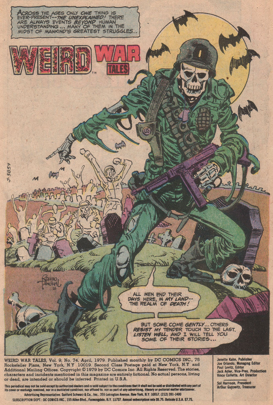Read online Weird War Tales (1971) comic -  Issue #74 - 3