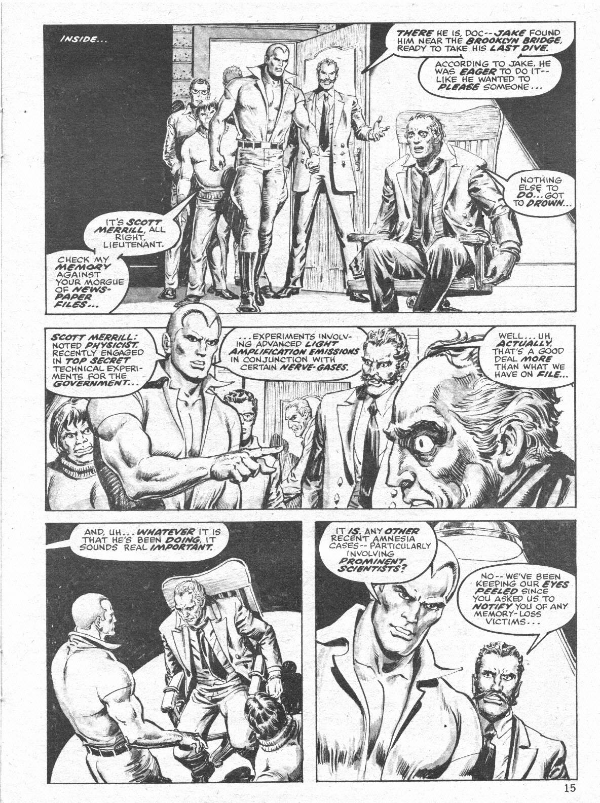 Read online Doc Savage (1975) comic -  Issue #8 - 15