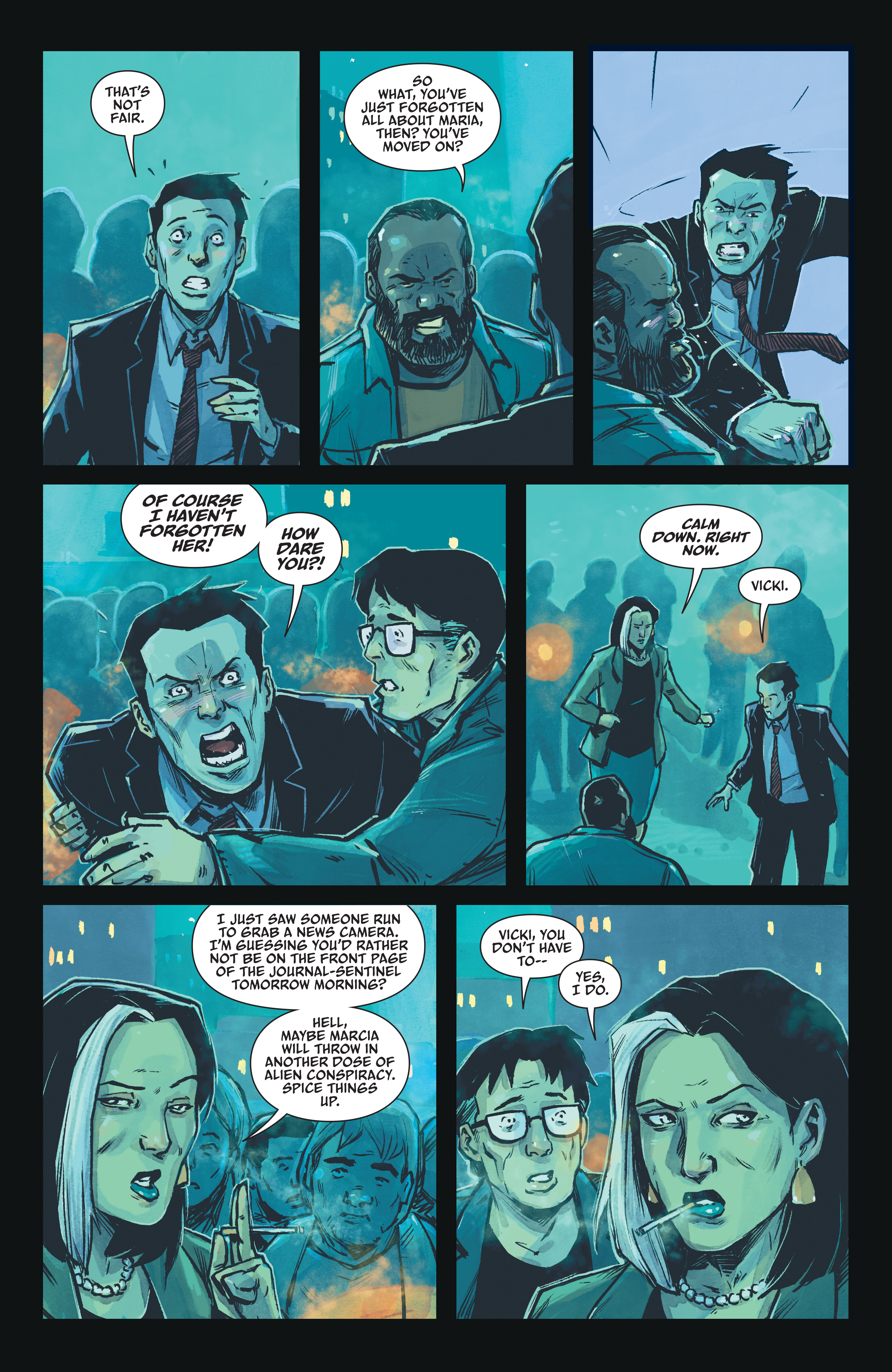 Read online The Woods comic -  Issue # _Yearbook Edition 3 (Part 1) - 12
