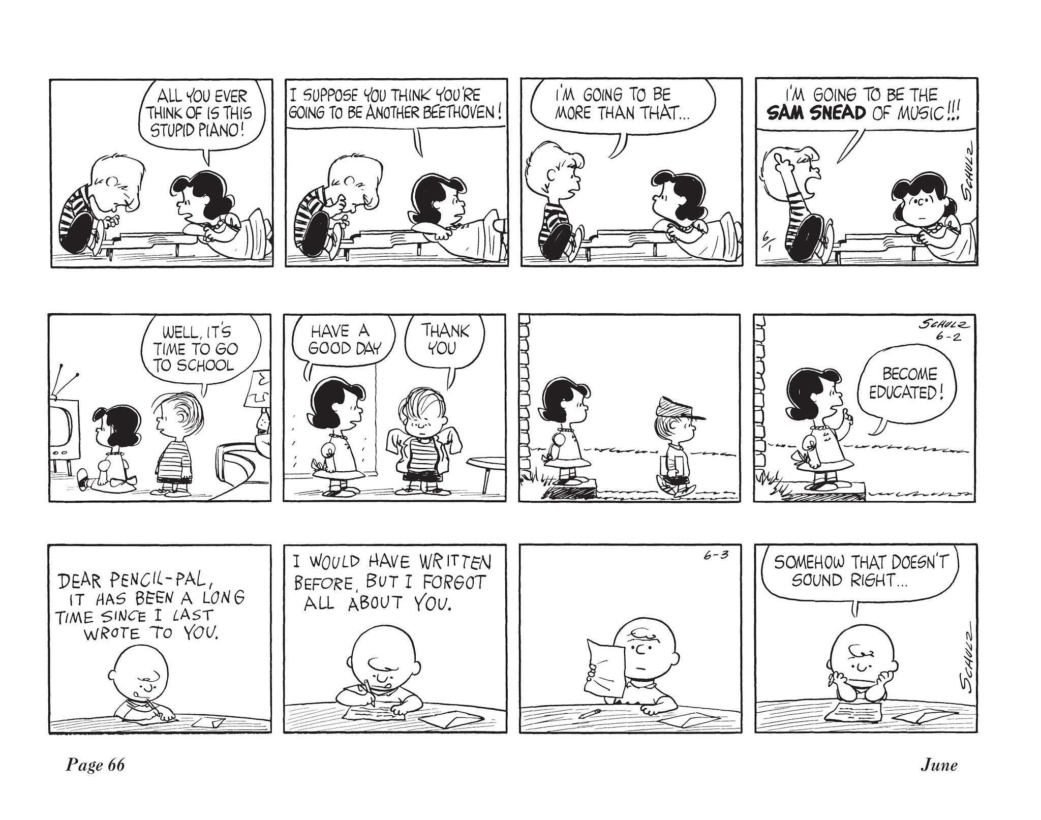 Read online The Complete Peanuts comic -  Issue # TPB 6 - 81