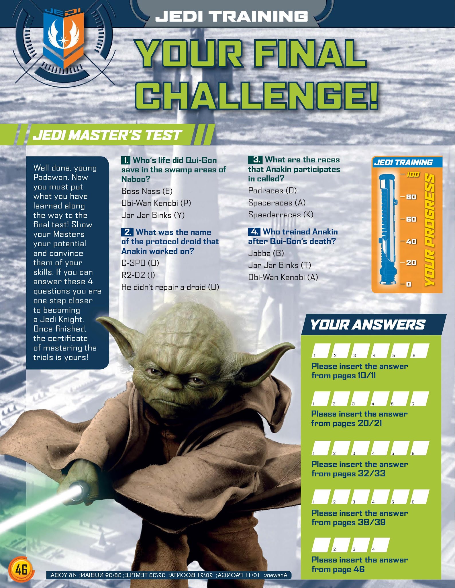 Read online Star Wars Jedi Master Magazine comic -  Issue #1 - 33