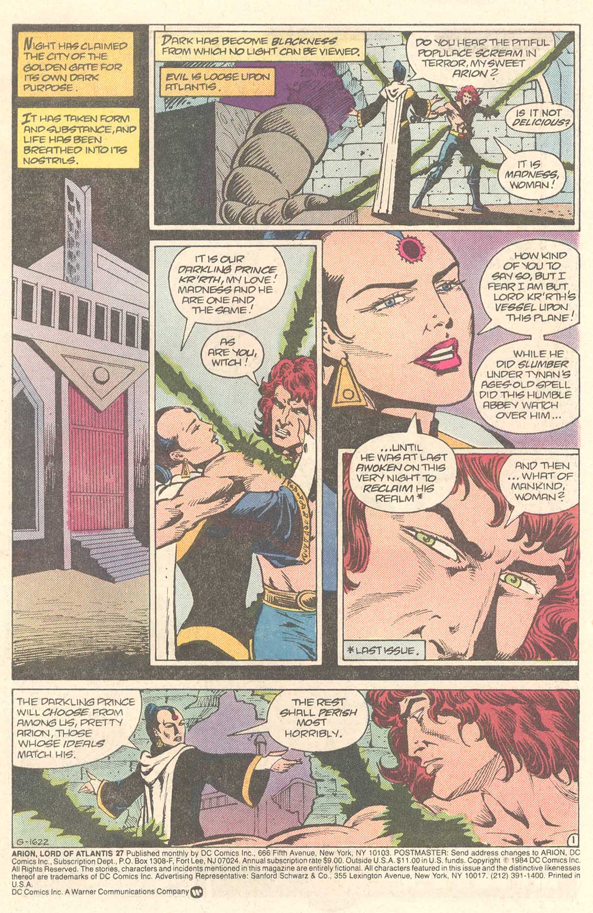 Read online Arion, Lord of Atlantis comic -  Issue #27 - 2