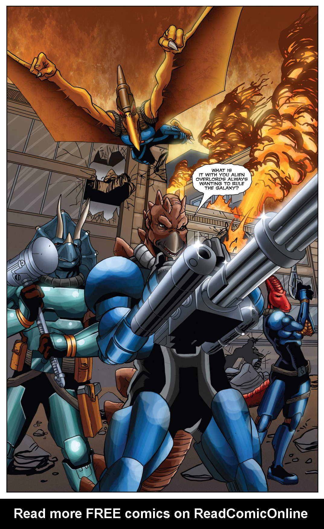 Read online Jurassic StrikeForce 5 comic -  Issue # _TPB - 126