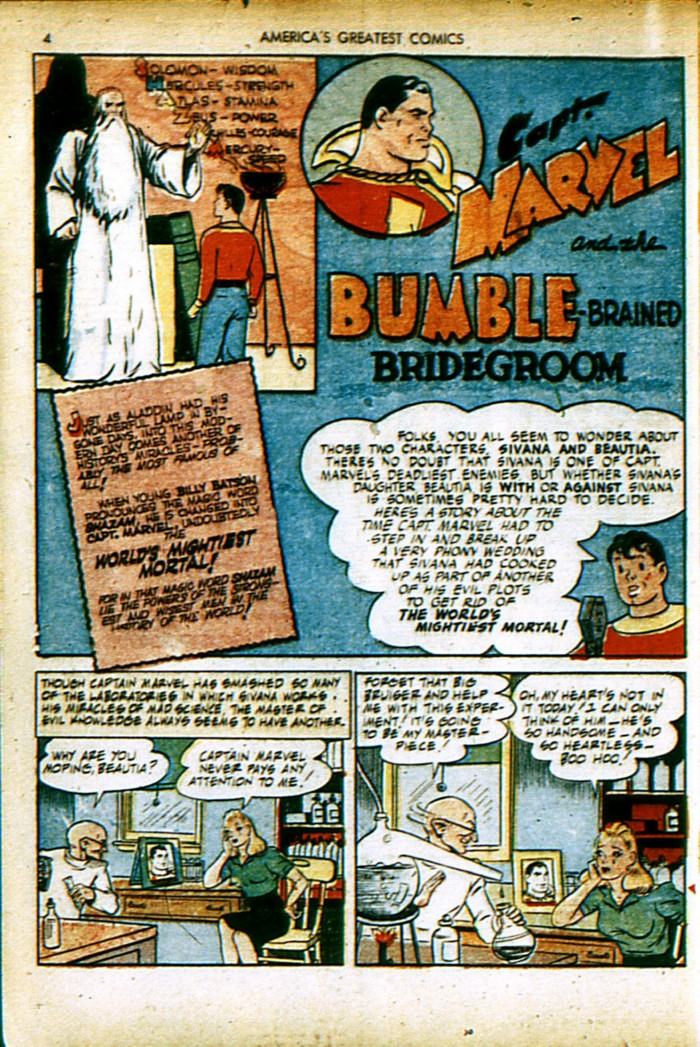 Read online America's Greatest Comics comic -  Issue #4 - 4