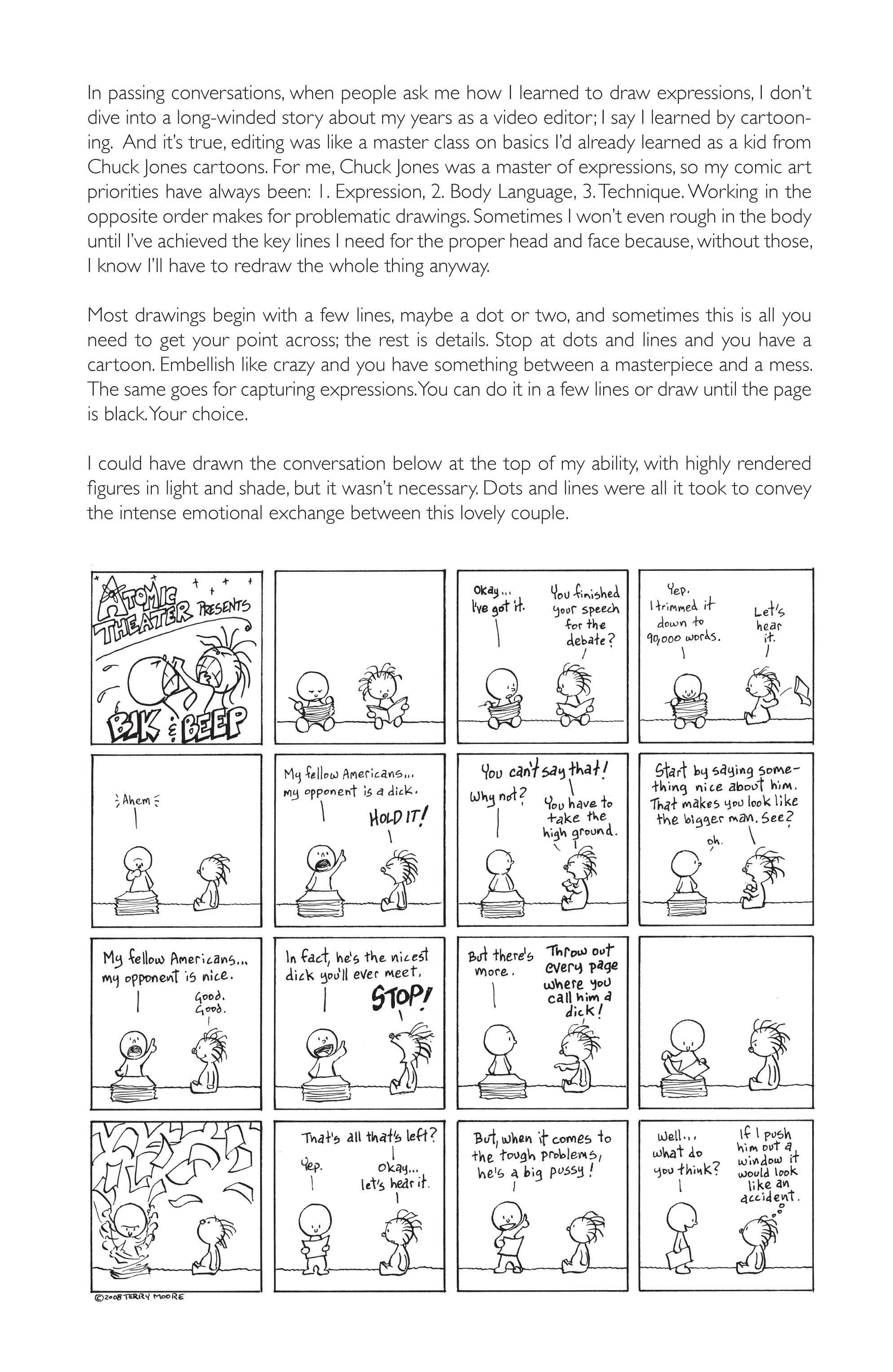 Read online Terry Moore's How to Draw... comic -  Issue # Expressions - 7