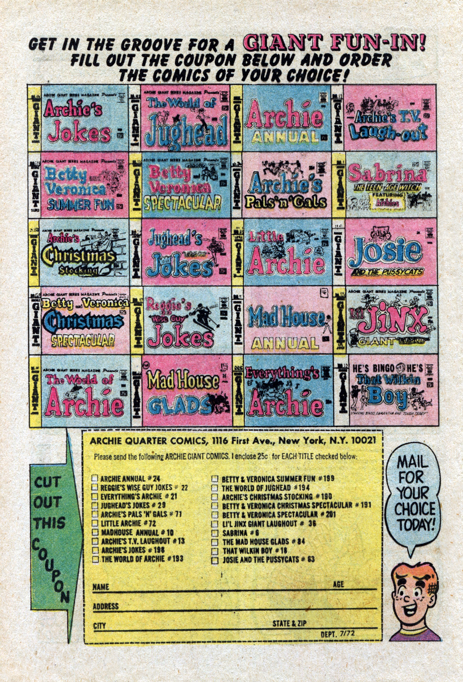 Read online Li'l Jinx Giant Laugh-Out comic -  Issue #36 - 39