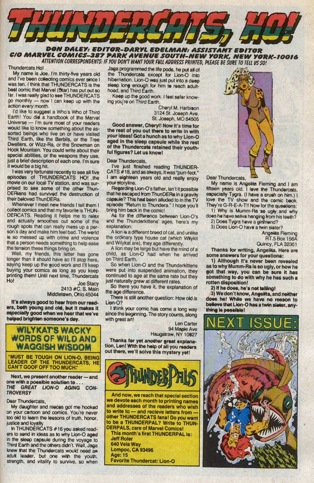 Read online ThunderCats (1985) comic -  Issue #22 - 34