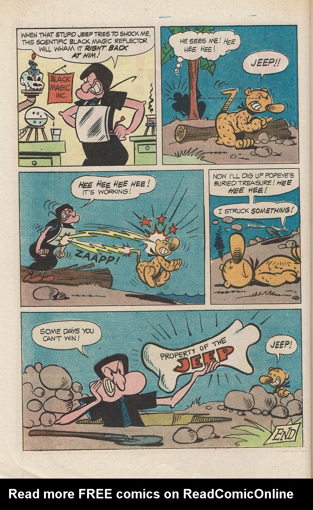 Read online Popeye (1948) comic -  Issue #113 - 31