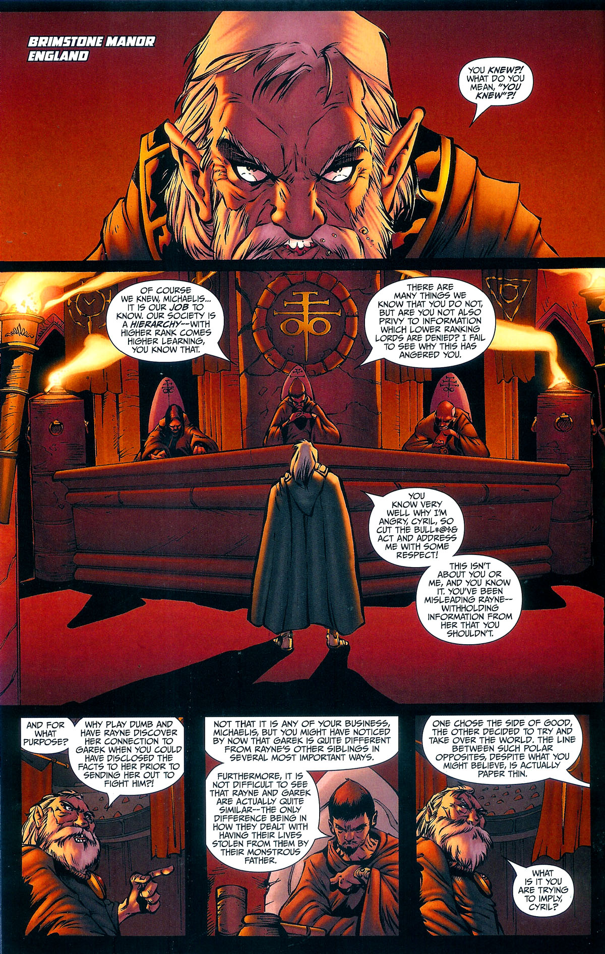 Read online BloodRayne: Plague of Dreams comic -  Issue #2 - 9