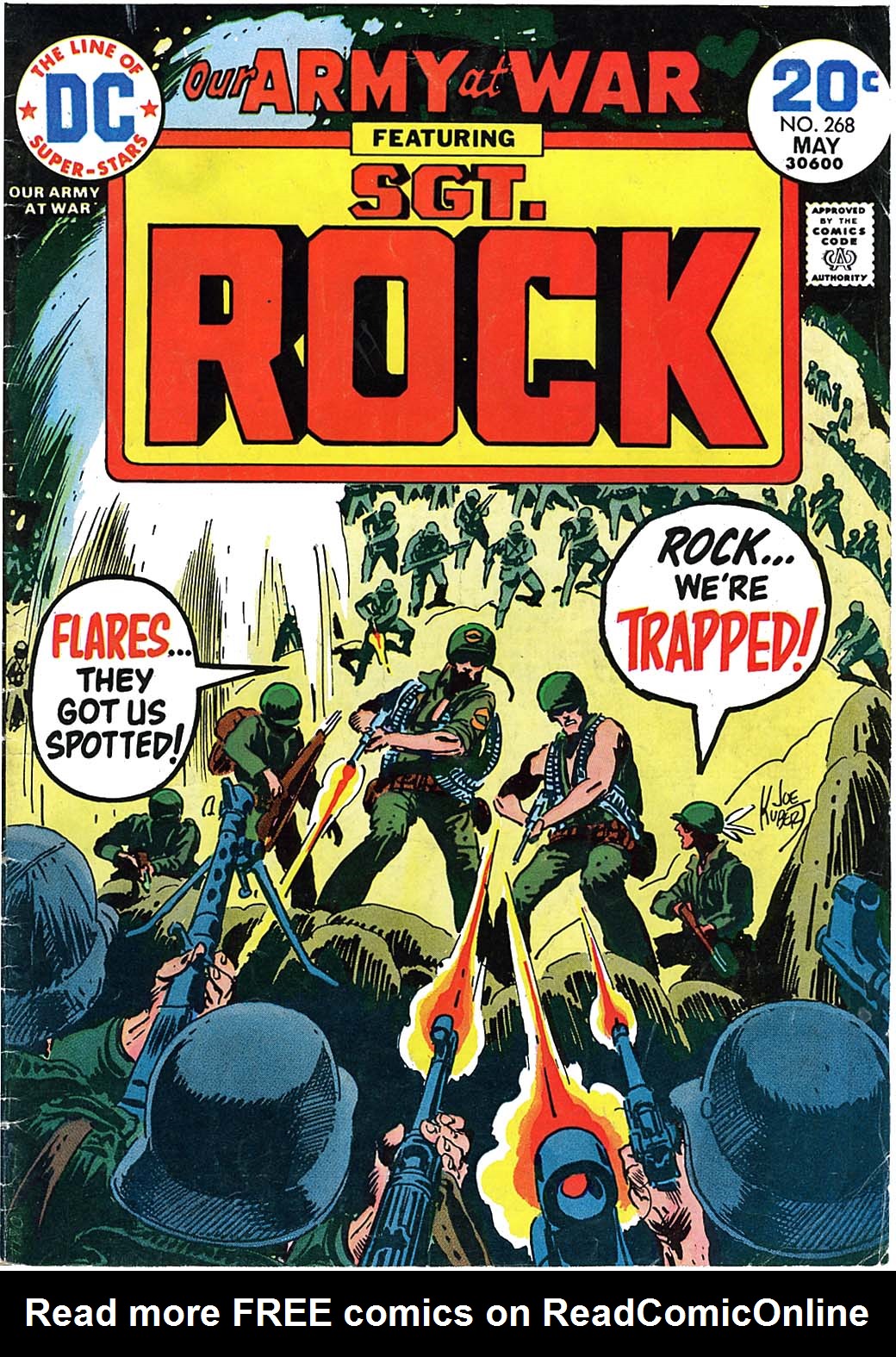 Read online Our Army at War (1952) comic -  Issue #268 - 1