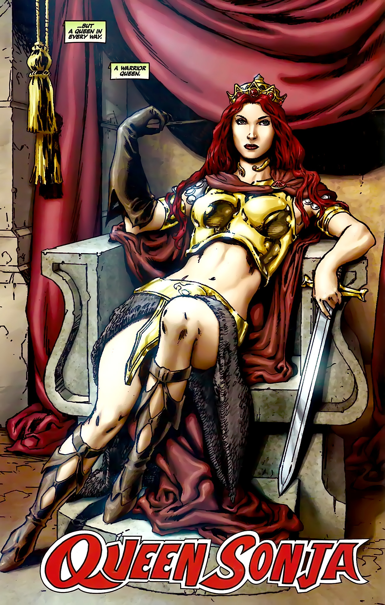 Read online Queen Sonja comic -  Issue #1 - 4