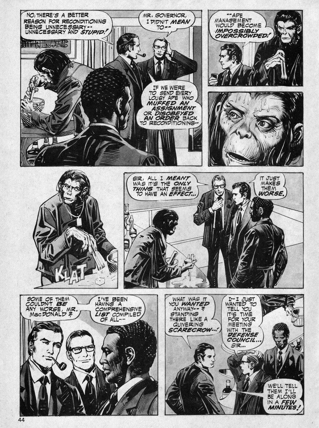Read online Planet of the Apes comic -  Issue #18 - 43