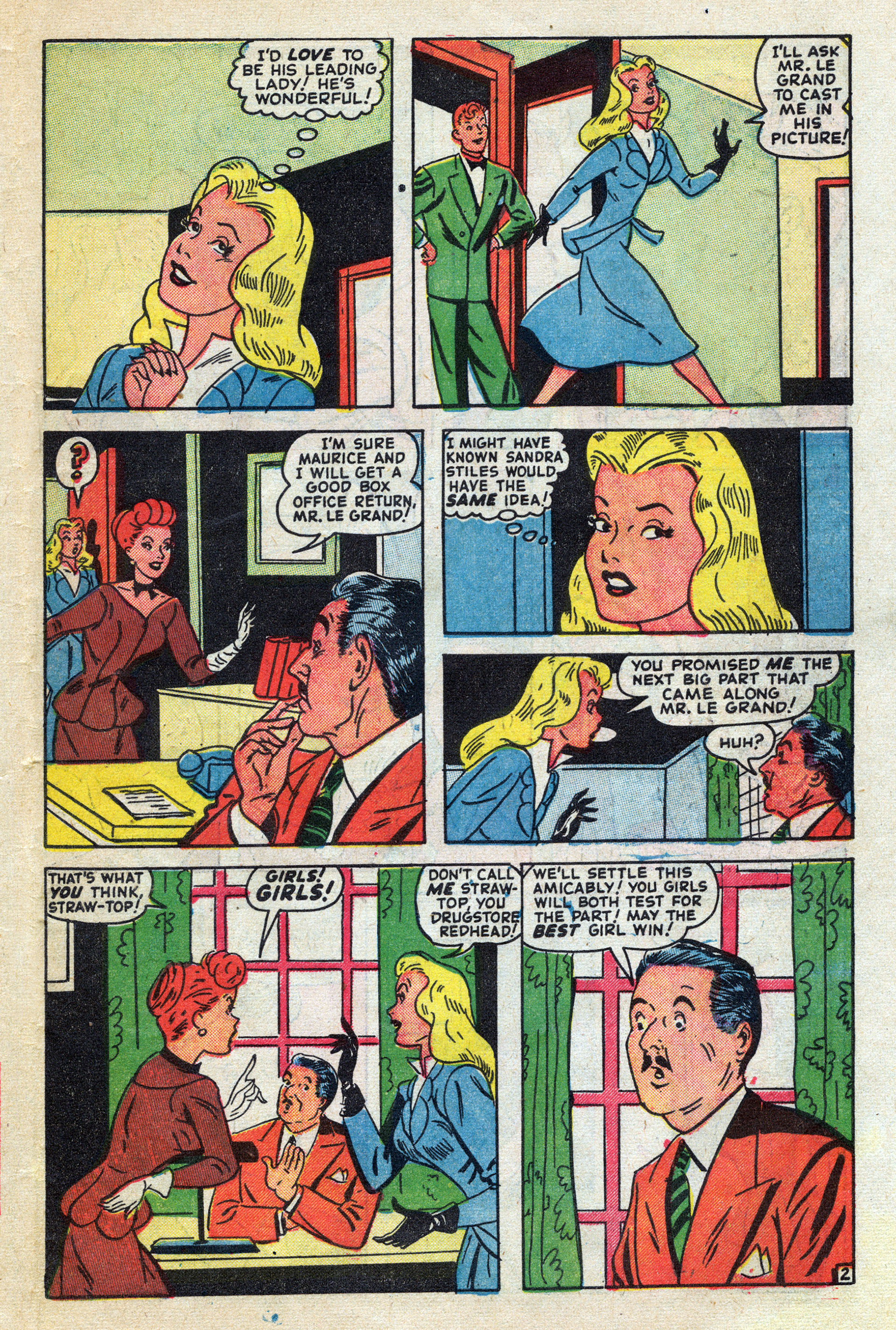 Read online Hedy Of Hollywood Comics comic -  Issue #40 - 27