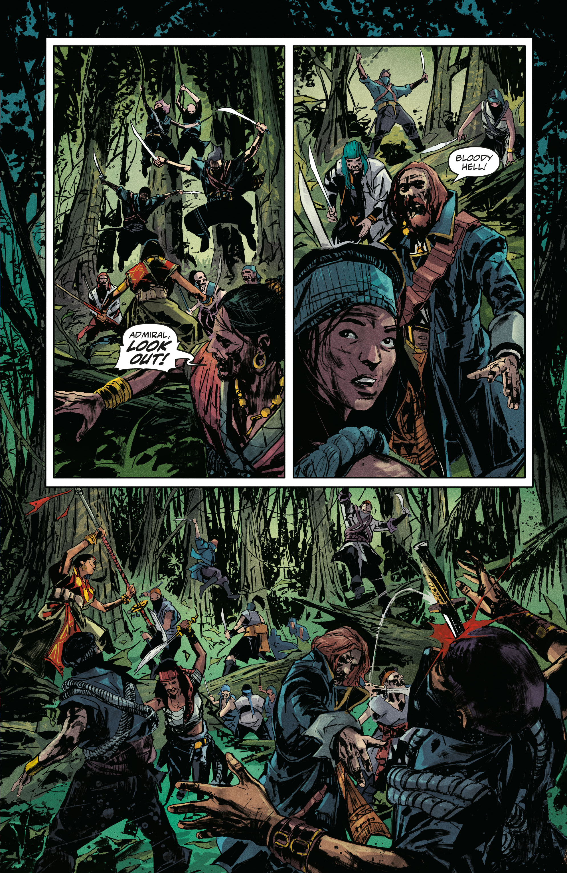 Read online Skull and Bones: Savage Storm comic -  Issue #2 - 17