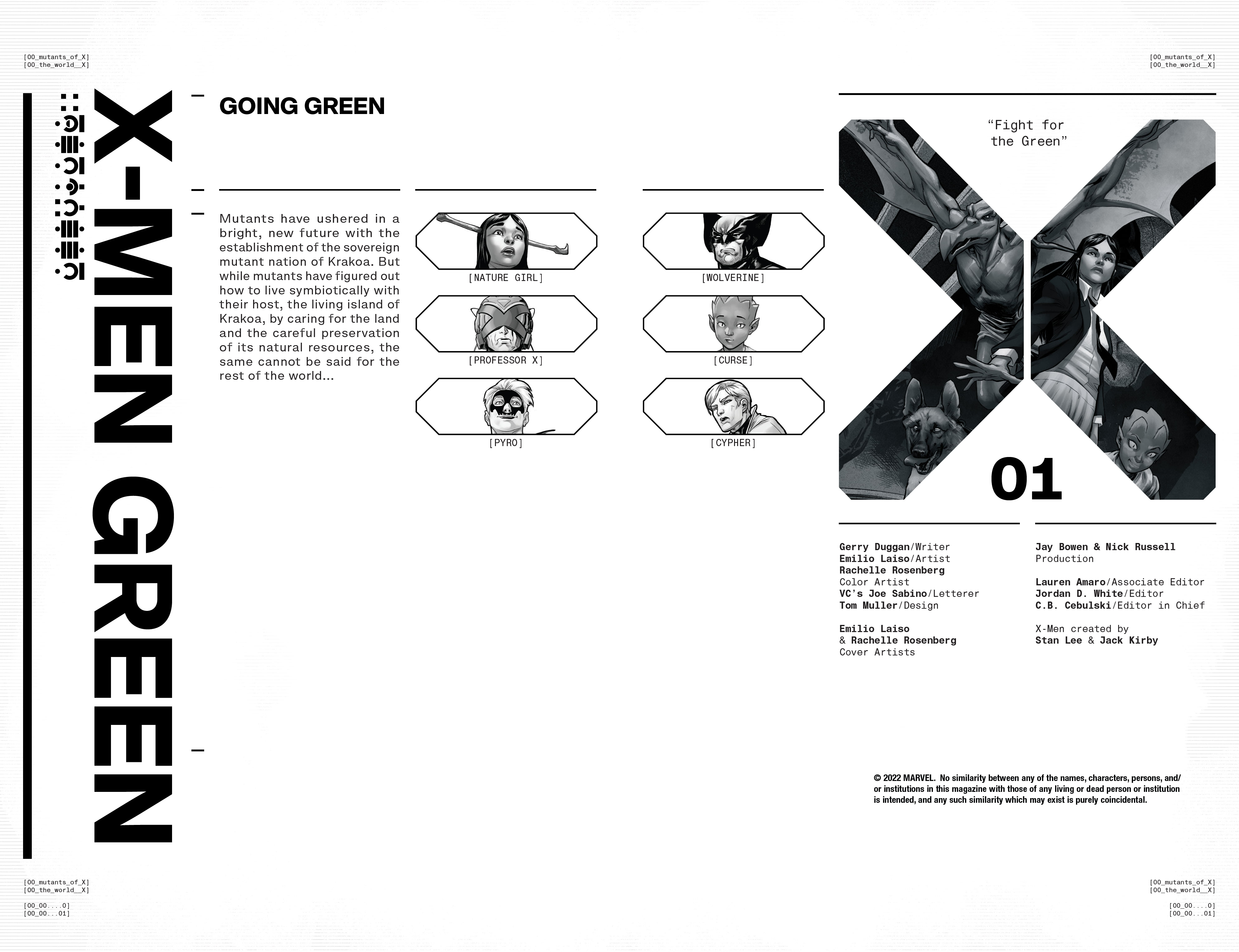 Read online X-Men Unlimited: X-Men Green comic -  Issue #1 - 6