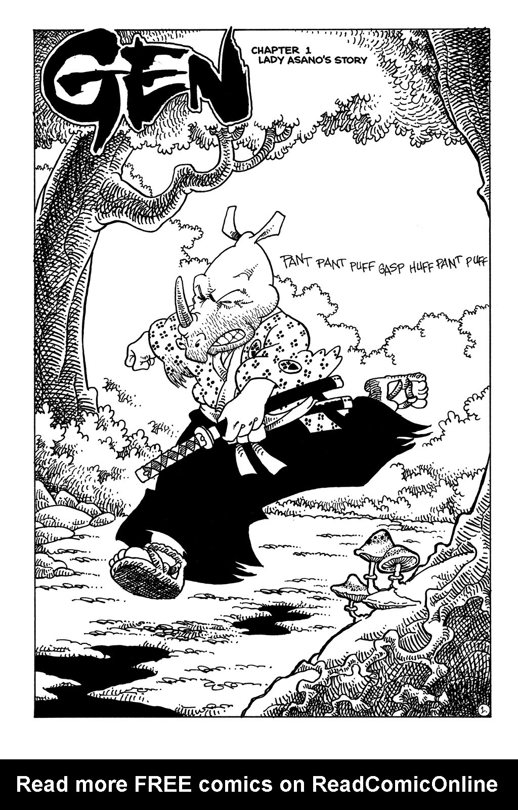 Usagi Yojimbo (1987) Issue #34 #41 - English 3