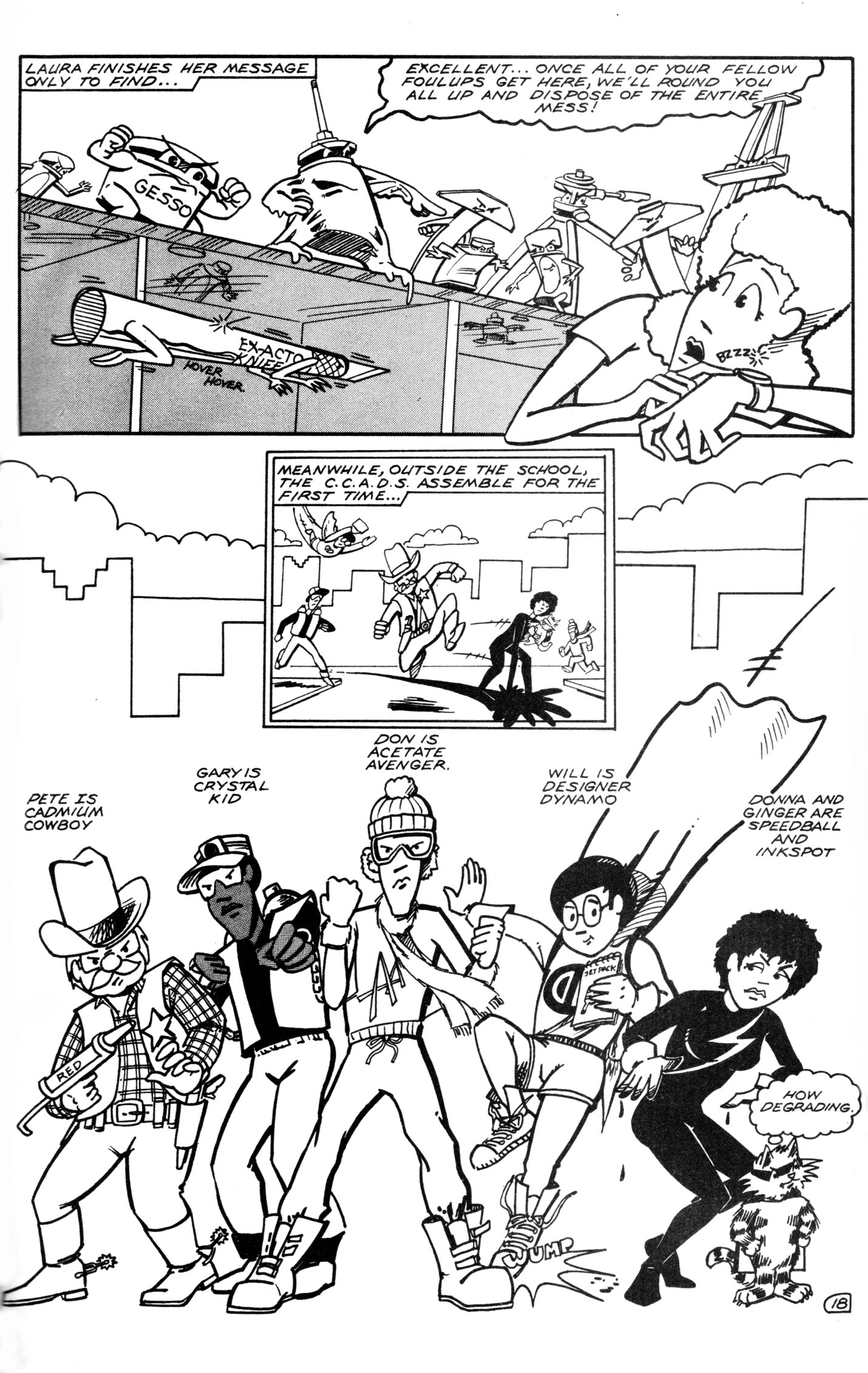 Read online Blip and the C.C.A.D.S. comic -  Issue #1 - 23